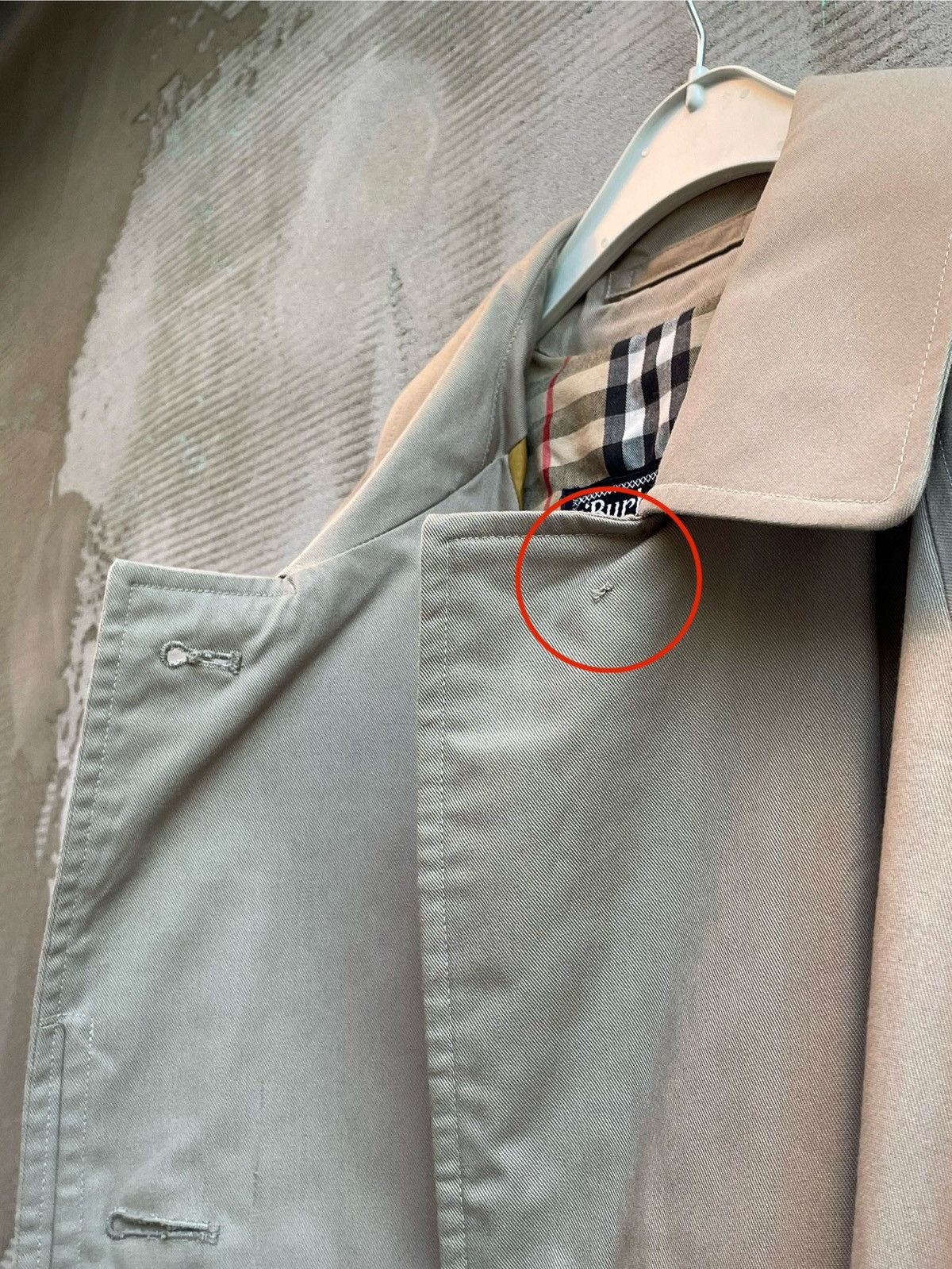 Burberry × Designer Burberry Burberrys Vintage 90s Nova Check Beige Trench Coat Size US L / EU 52-54 / 3 - 11 Thumbnail