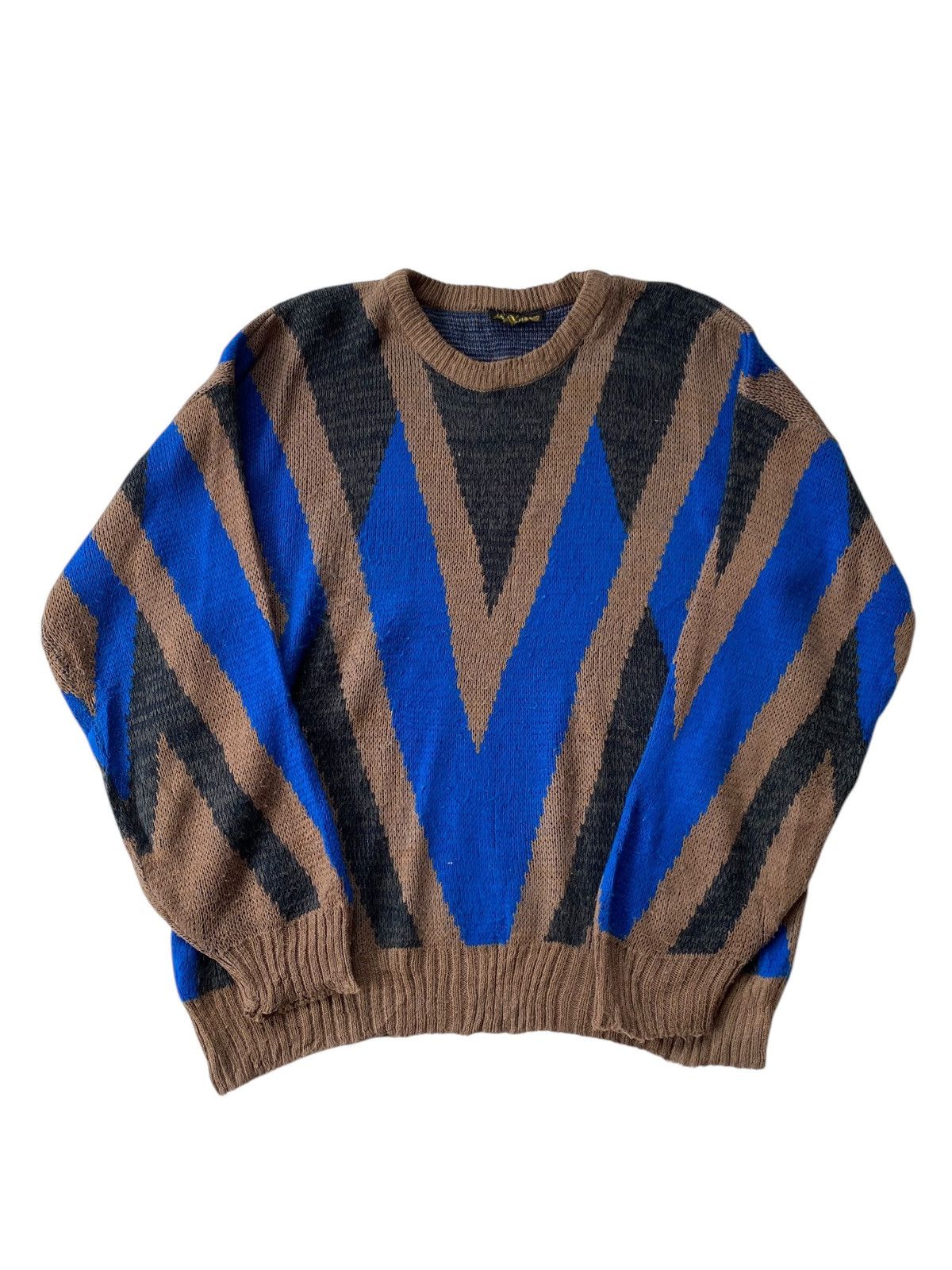 Japanese Brand × Vintage Vtg Wool Knitwear Size US L / EU 52-54 / 3 - 1 Thumbnail