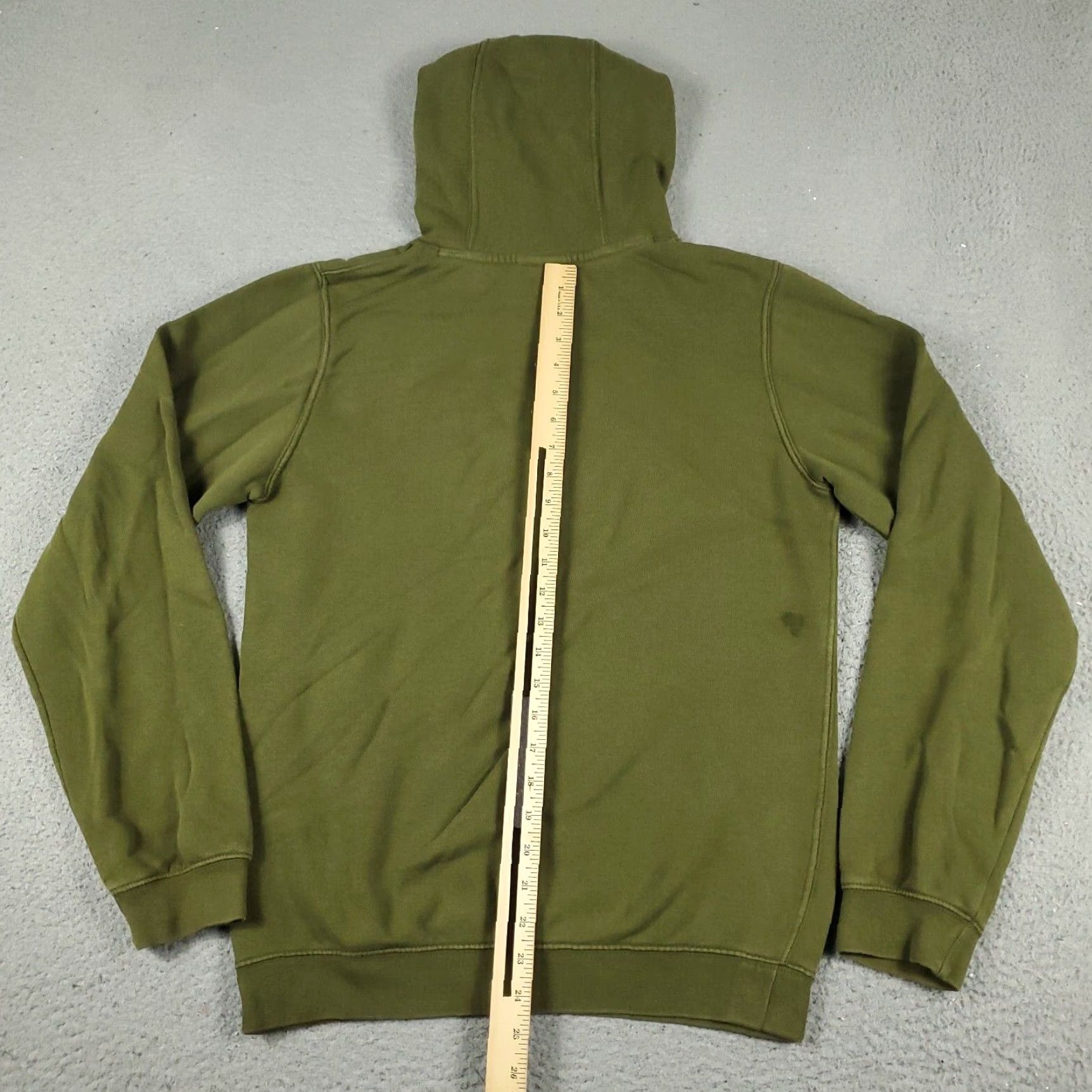 Nike VINTAGE Nike Mens Small Green Logo Pullover Hoodie Casual Sweatshirt All Seasons Size US S / EU 44-46 / 1 - 7 Thumbnail