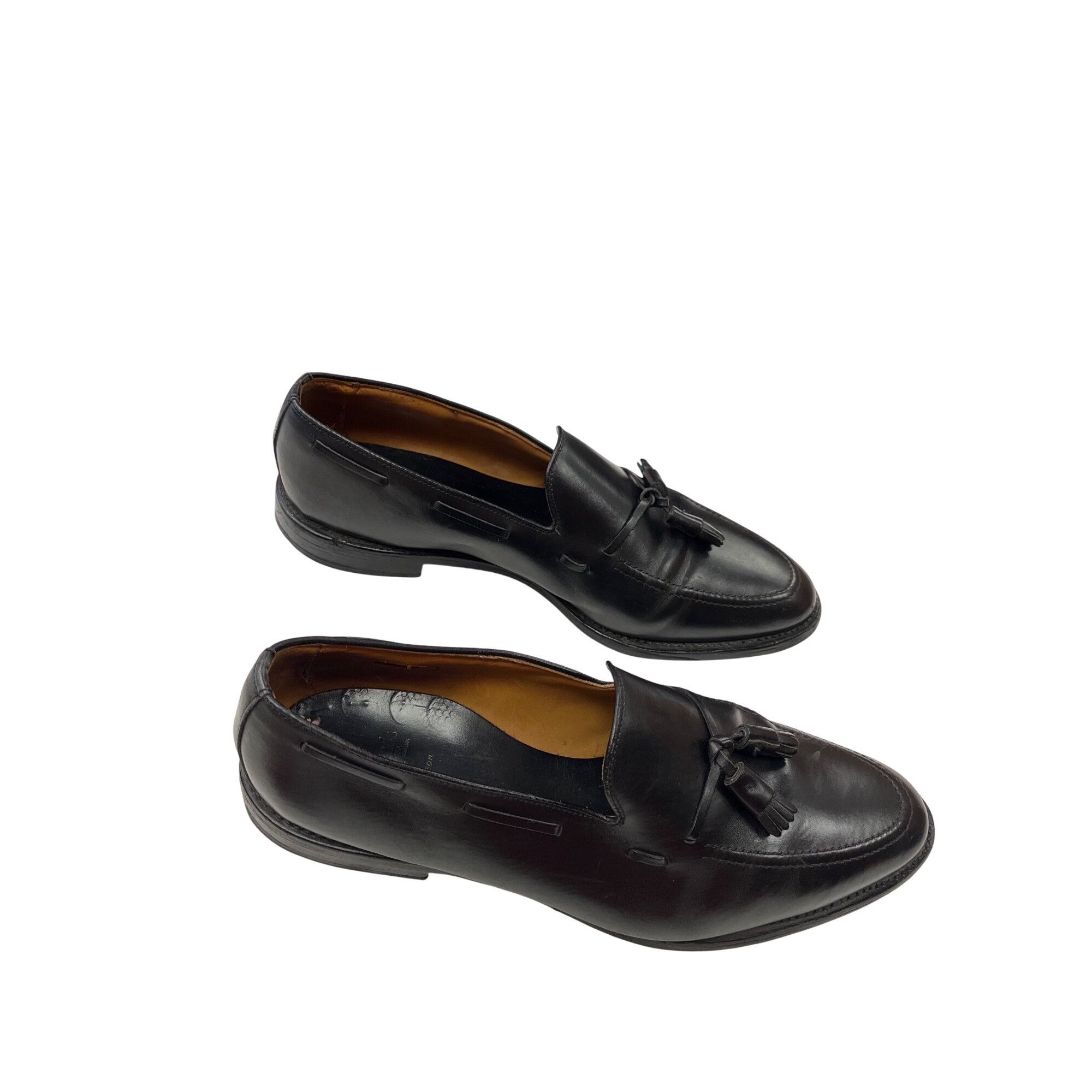 Allen Edmonds Allen Edmonds Grayson mens black leather tasseled oxford sho Size US 13 / EU 46 - 3 Thumbnail