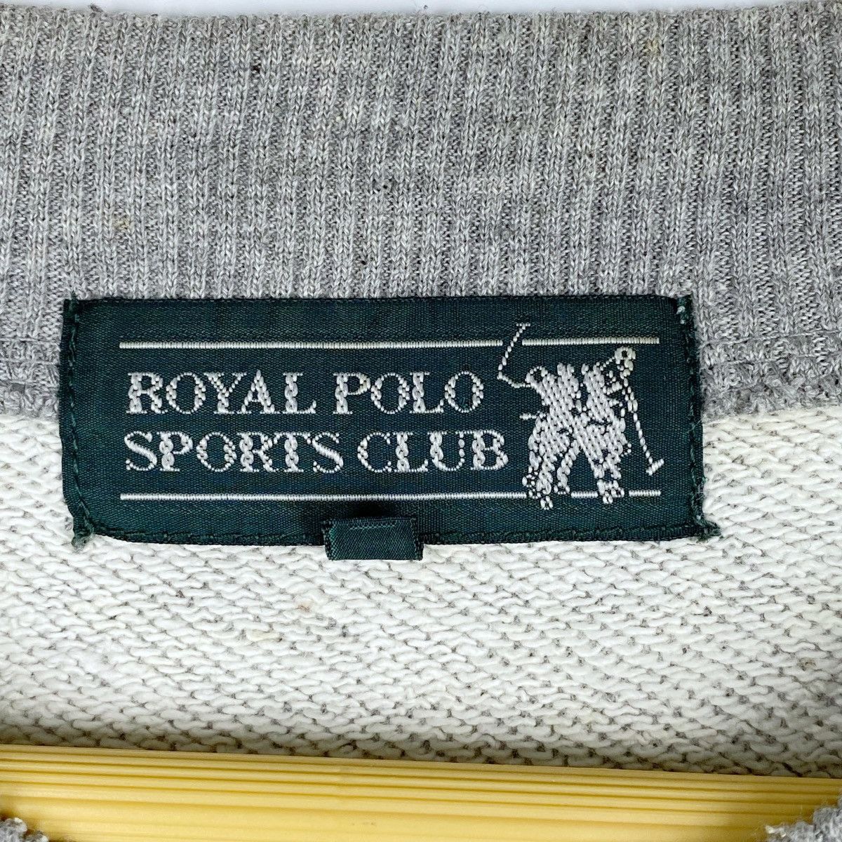 Polo Ralph Lauren Royal Polo Sport Club Sweatshirt Crewneck Pullover Jumper Size US M / EU 48-50 / 2 - 5 Thumbnail