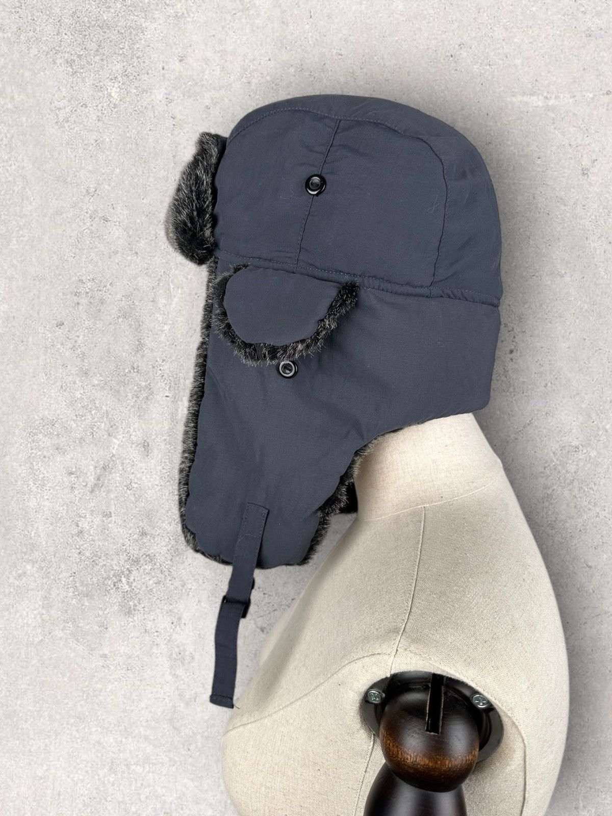 Vintage Avant Garde Vintage Y2k Ushanka Hat Size ONE SIZE - 2 Thumbnail