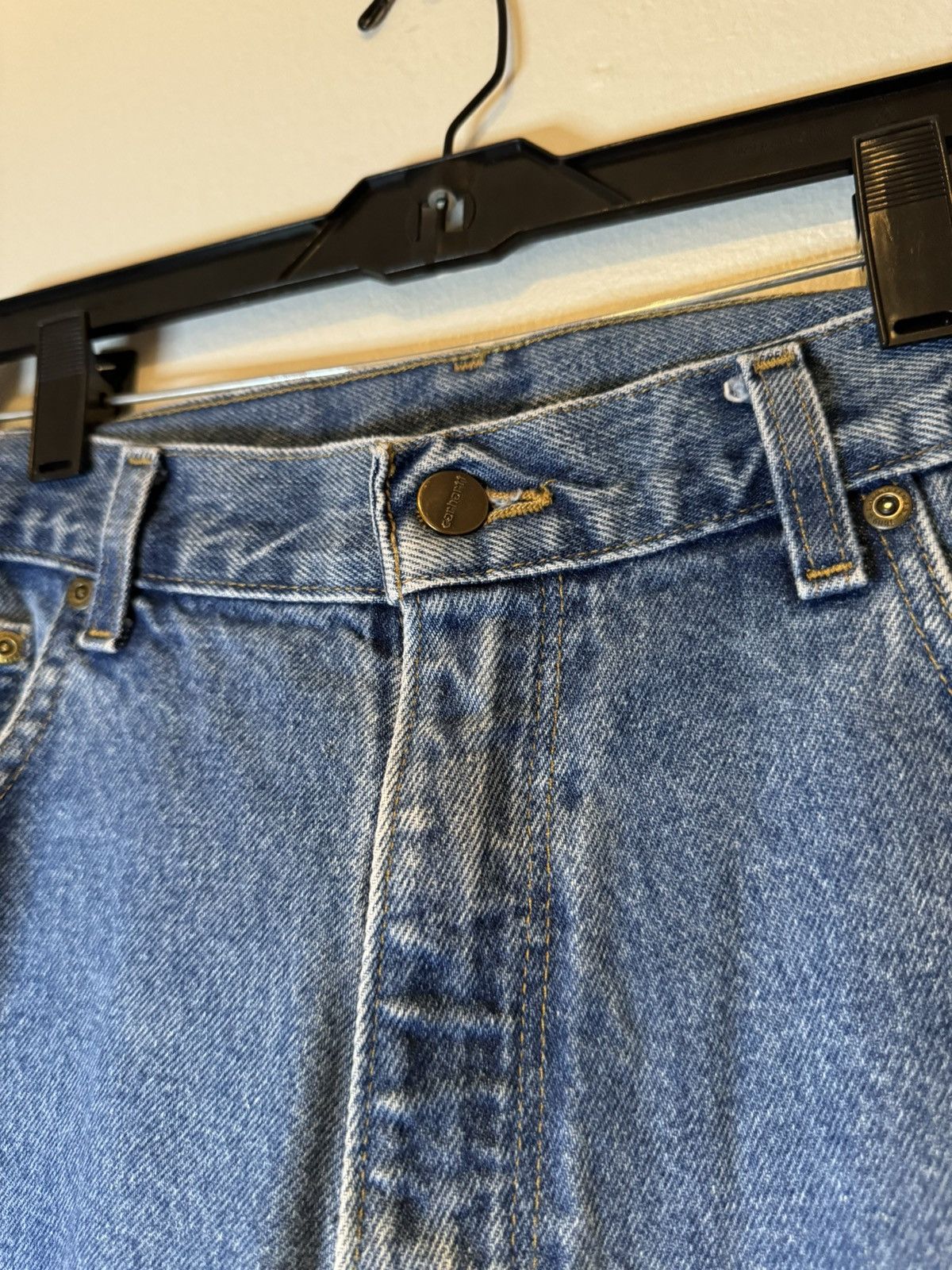 Carhartt Carhartt Jeans Size 38x30 817-DST Blue Denim Relaxed Fit Size US 38 / EU 54 - 3 Thumbnail