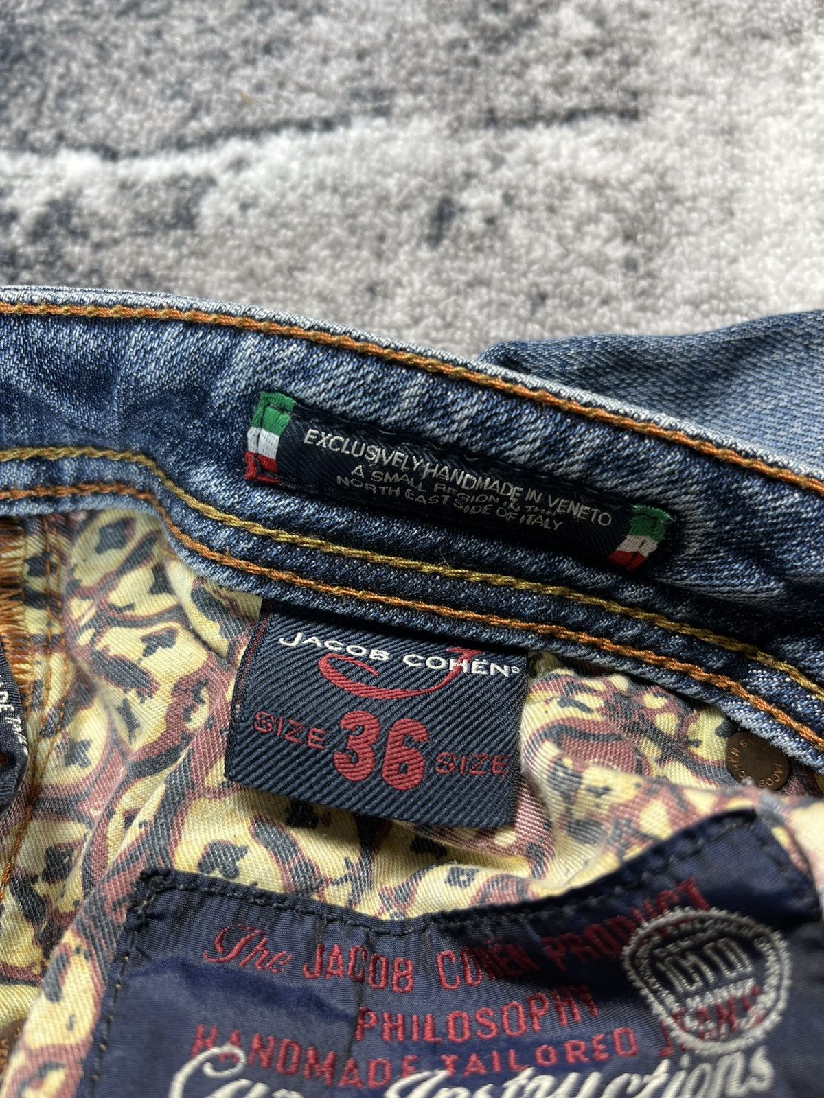Jacob Cohen Jacob Cohën Jeans Blue Luxury Denim Italian W36 Rare Size US 36 / EU 52 - 13 Thumbnail