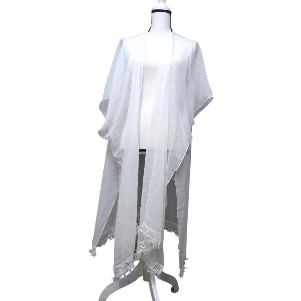Other Inc International Concepts Easy Solid Fringe Topper, OS Size ONE SIZE - 5 Thumbnail