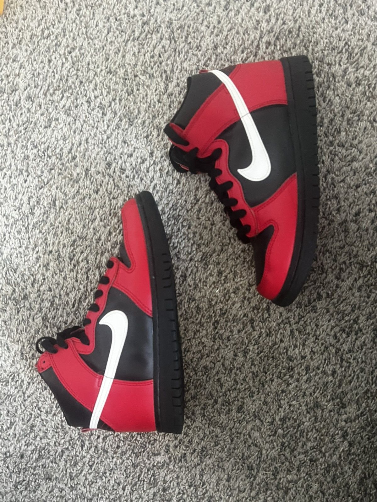 Nike nike dunks (black university red) Size US 8 / IT 38 - 1 Thumbnail