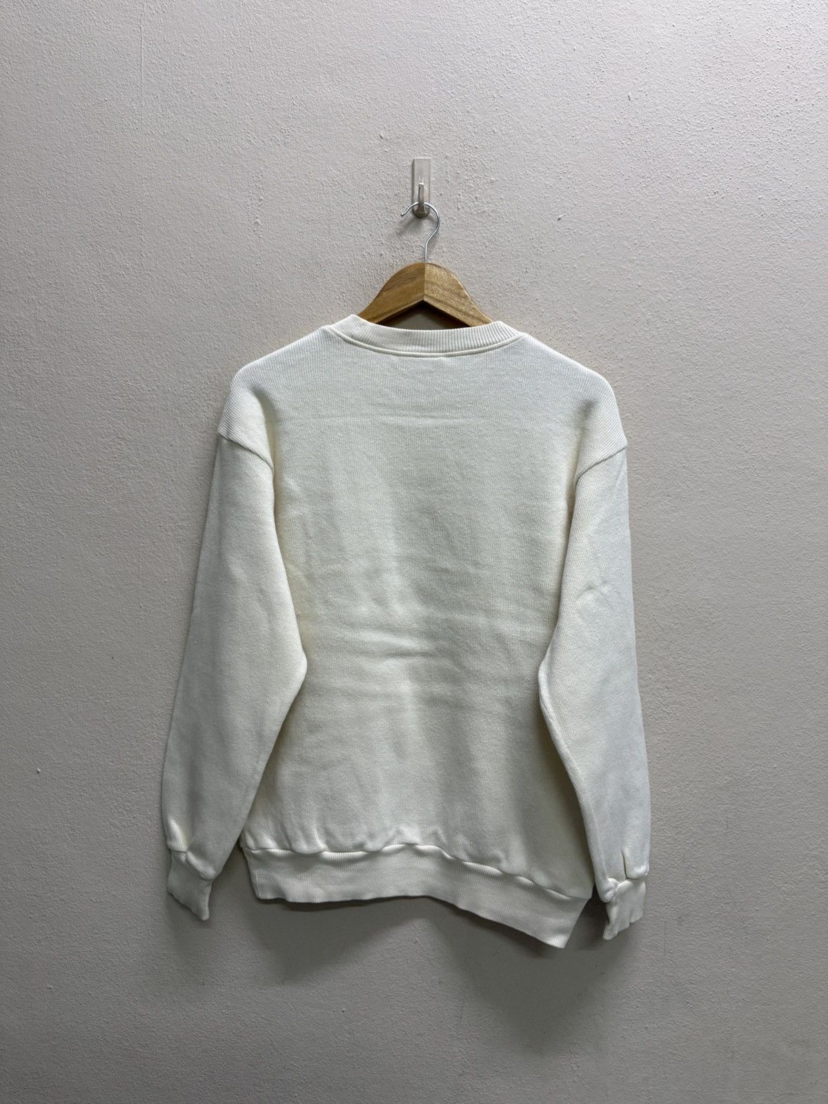 Lacoste Vintage Chemise Lacoste Chest Logo Knit Sweatshirt Size US S / EU 44-46 / 1 - 20 Thumbnail