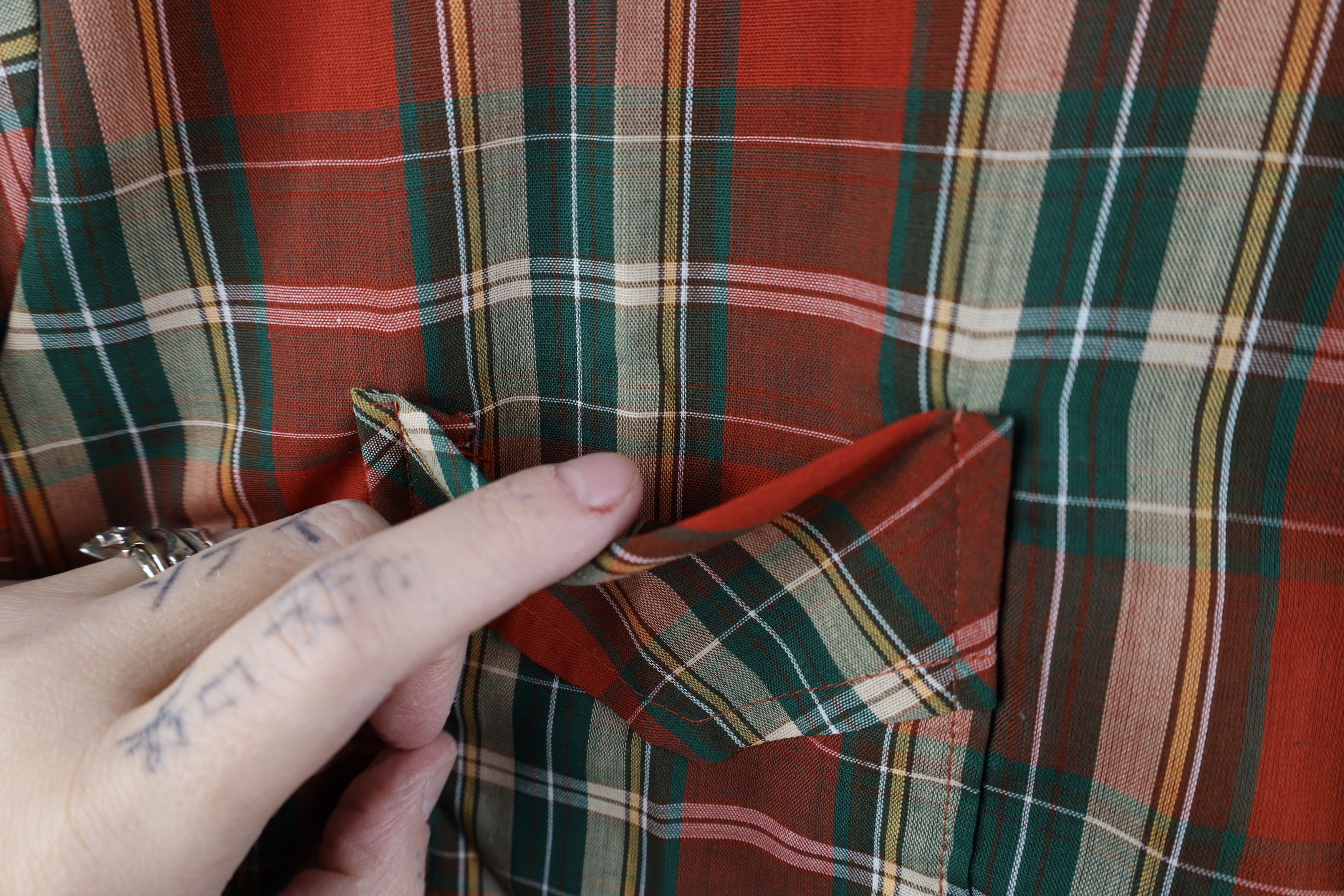 Vintage Deadstock Vintage 70s Streetwear Collared Button Shirt USA Size US M / EU 48-50 / 2 - 6 Thumbnail