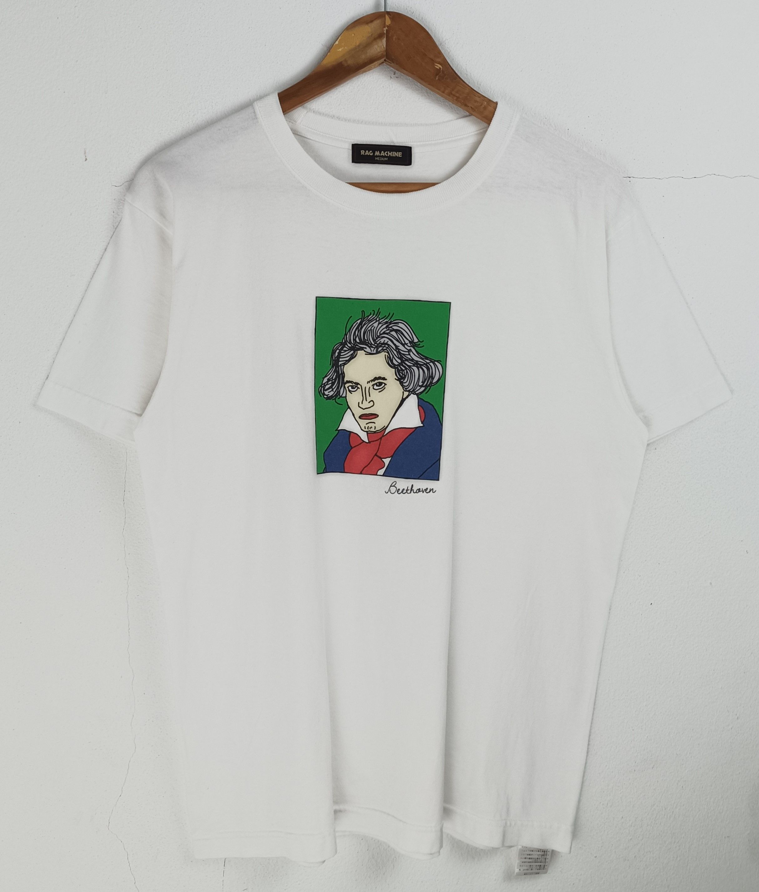 Other VINTAGE Y2K BEETHOVEN BY RAG MACHINE PORTRAIT TEE Size US M / EU 48-50 / 2 - 3 Thumbnail