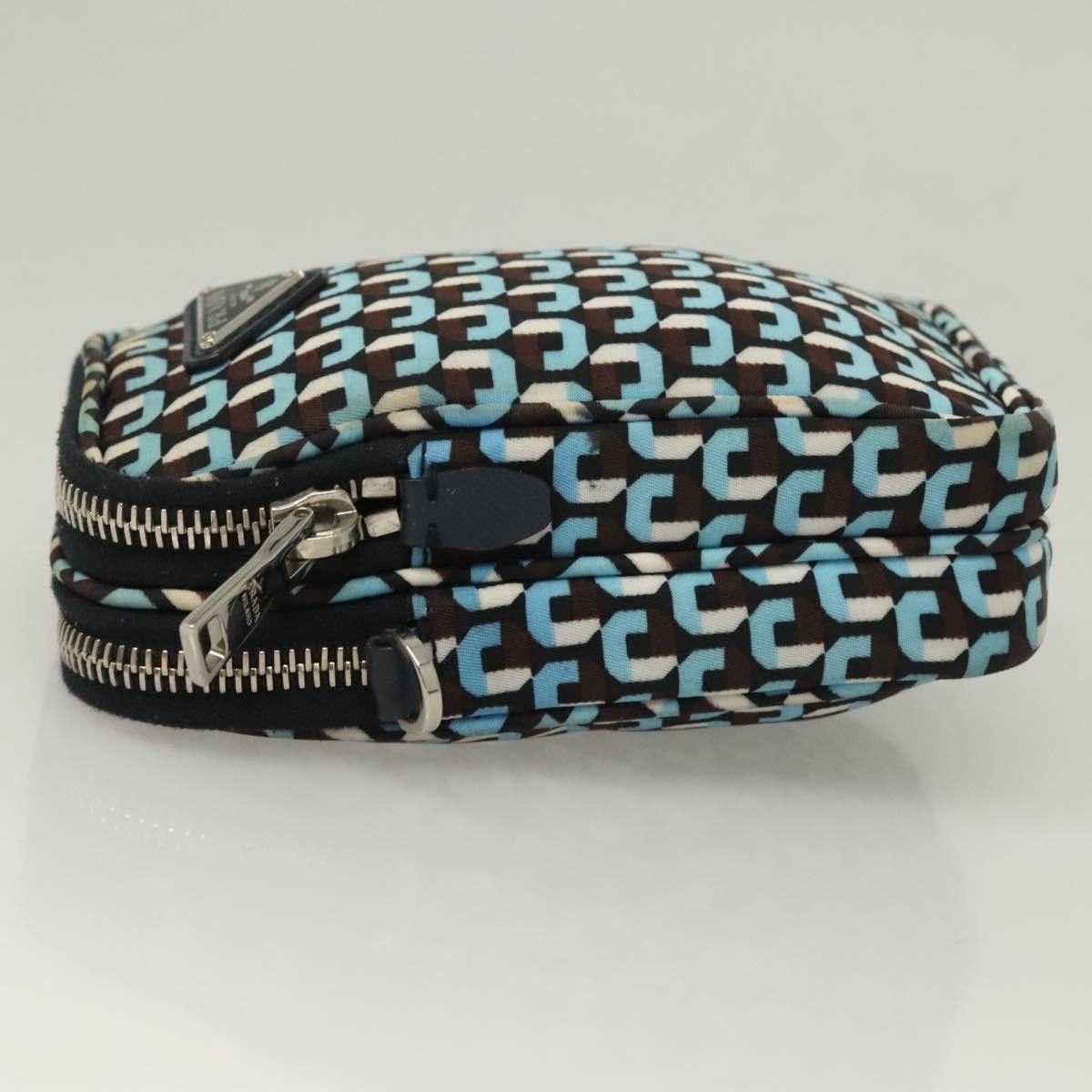 Prada PRADA Shoulder Bag Nylon Blue Silver Size ONE SIZE - 5 Thumbnail