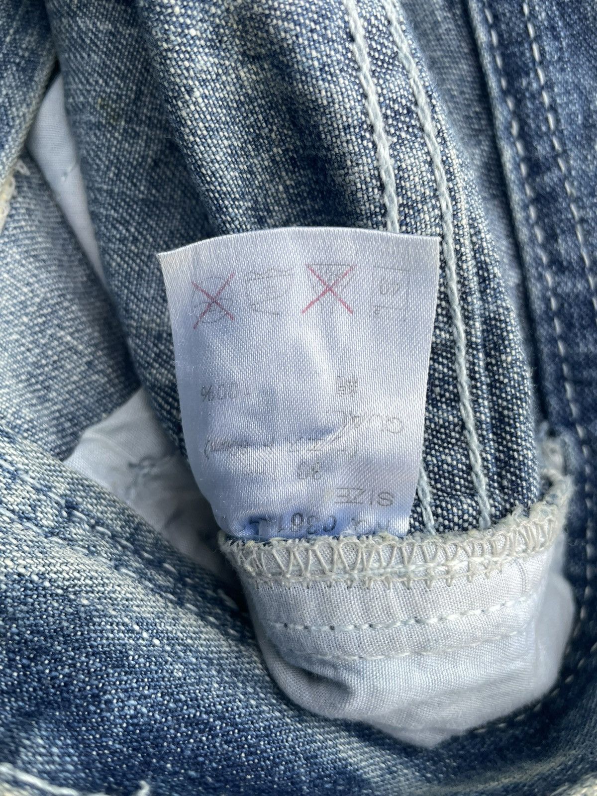 Vans Vans Custom Distresed Denim Size US 31 - 13 Thumbnail