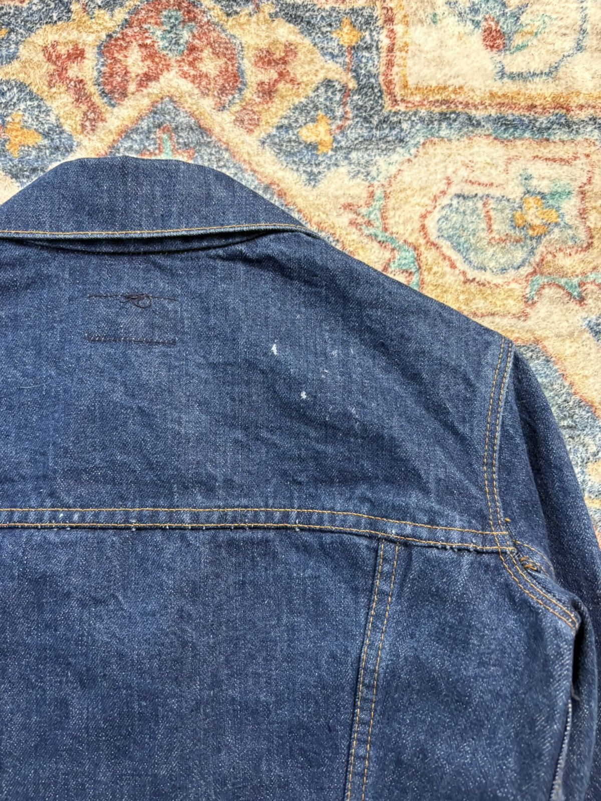 Levi's Vintage 80s Levi’s Darkwash Denim Jacket Small Size S / US 4 / IT 40 - 5 Thumbnail