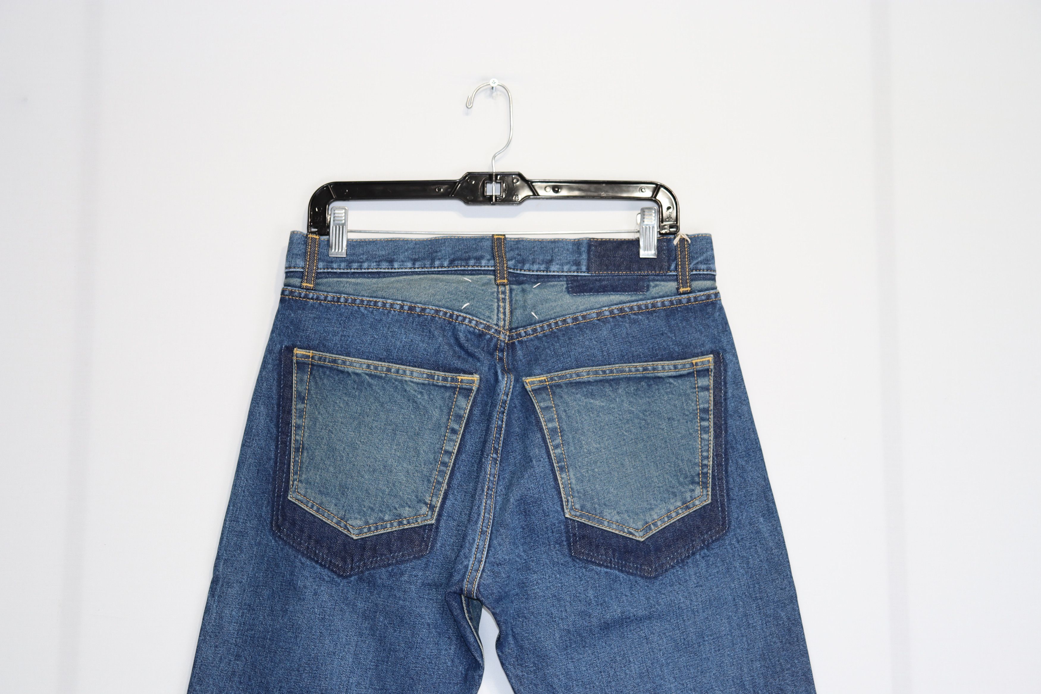 Maison Margiela o1rshd1 Denim Jeans in Blue Size US 31 - 7 Thumbnail