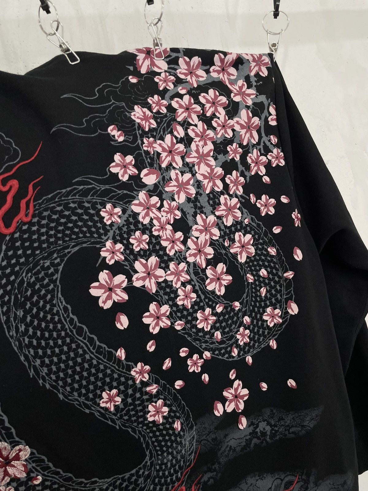 Bullet Noise Bullet Noise Eastern Iconography Dragon Embroidery Sakura Size US L / EU 52-54 / 3 - 16 Thumbnail