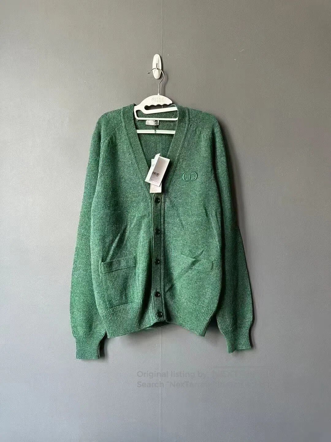 Dior Dior CD wool cardigan| Size M / US 6-8 / IT 42-44 - 1 Thumbnail