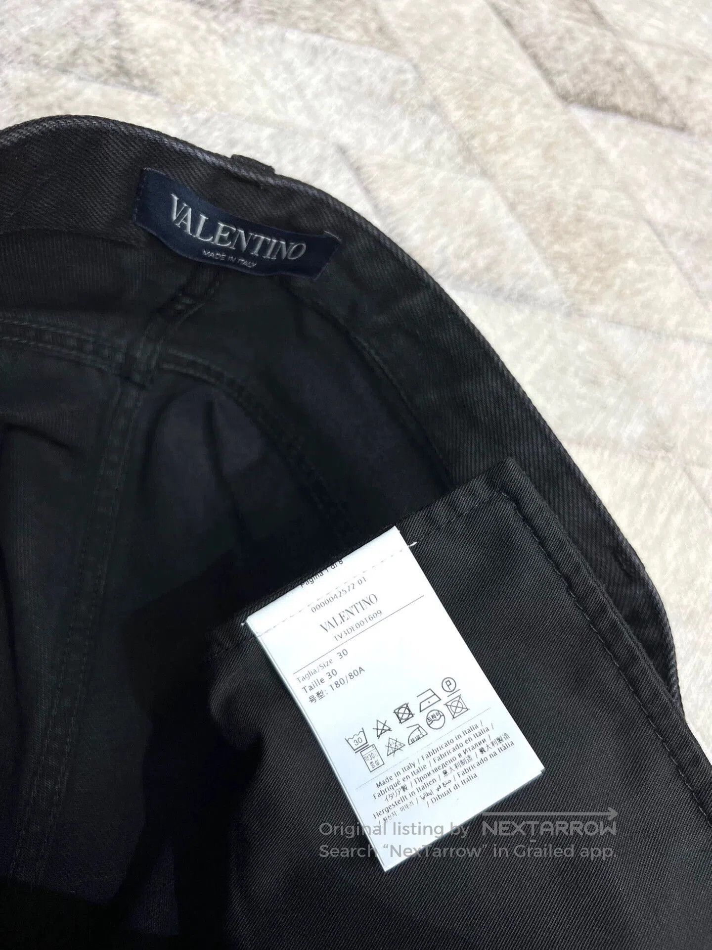 Valentino Valentino Logo Print Studded Denim Jeans. Size US 28 / EU 44 - 7 Thumbnail