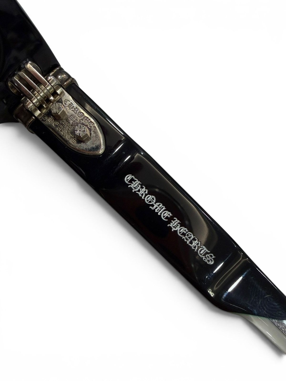 Chrome Hearts Chrome Hearts Dick Fitzener Smoke/Black Sunglasses Size ONE SIZE - 17 Thumbnail
