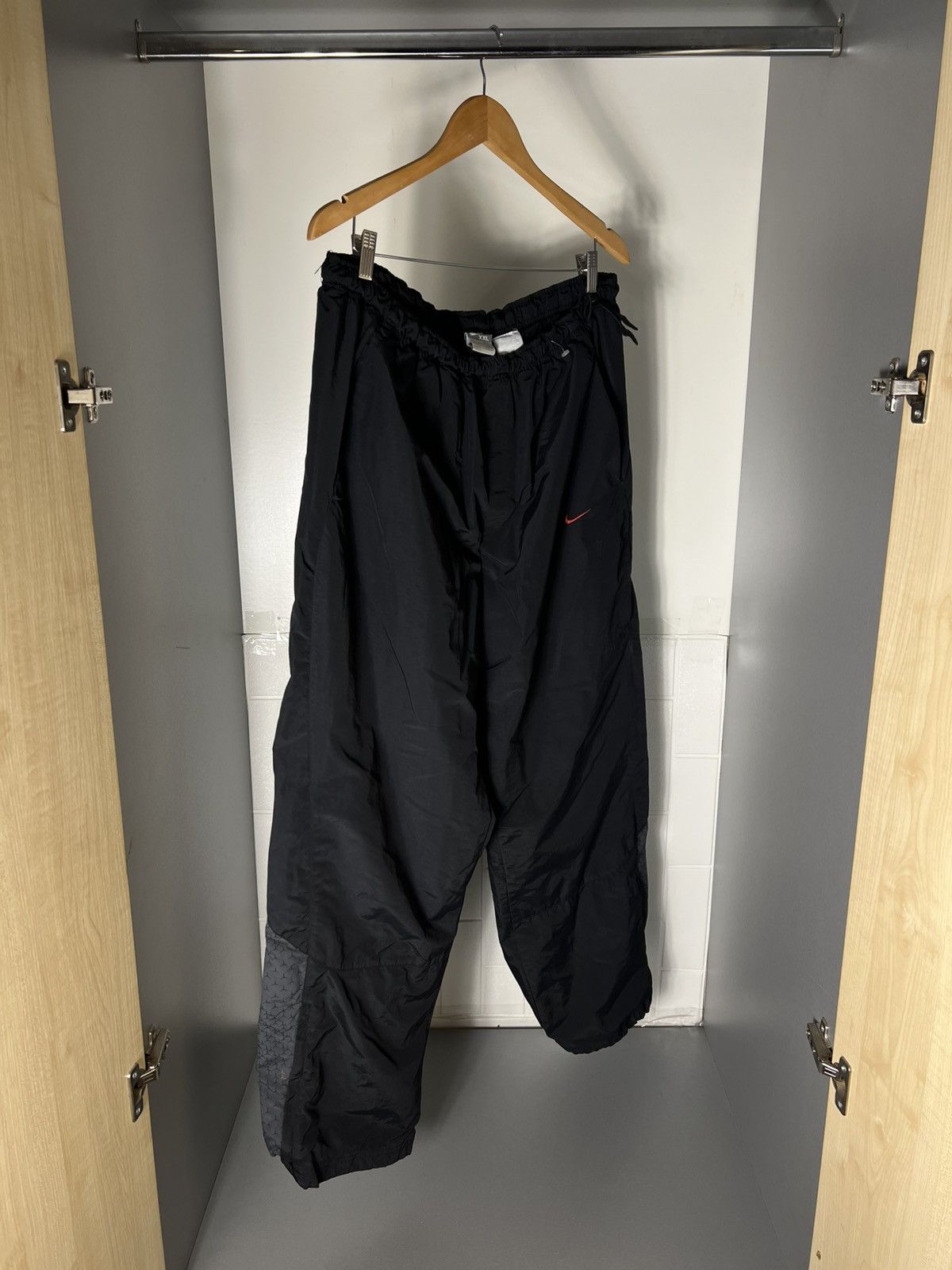Nike VINTAGE NIKE RETRO SWEATPANTS MULTIPICKET DRILL SWOOSH JAPAN STYLE Y2K 90s Size US 36 / EU 52 - 3 Thumbnail