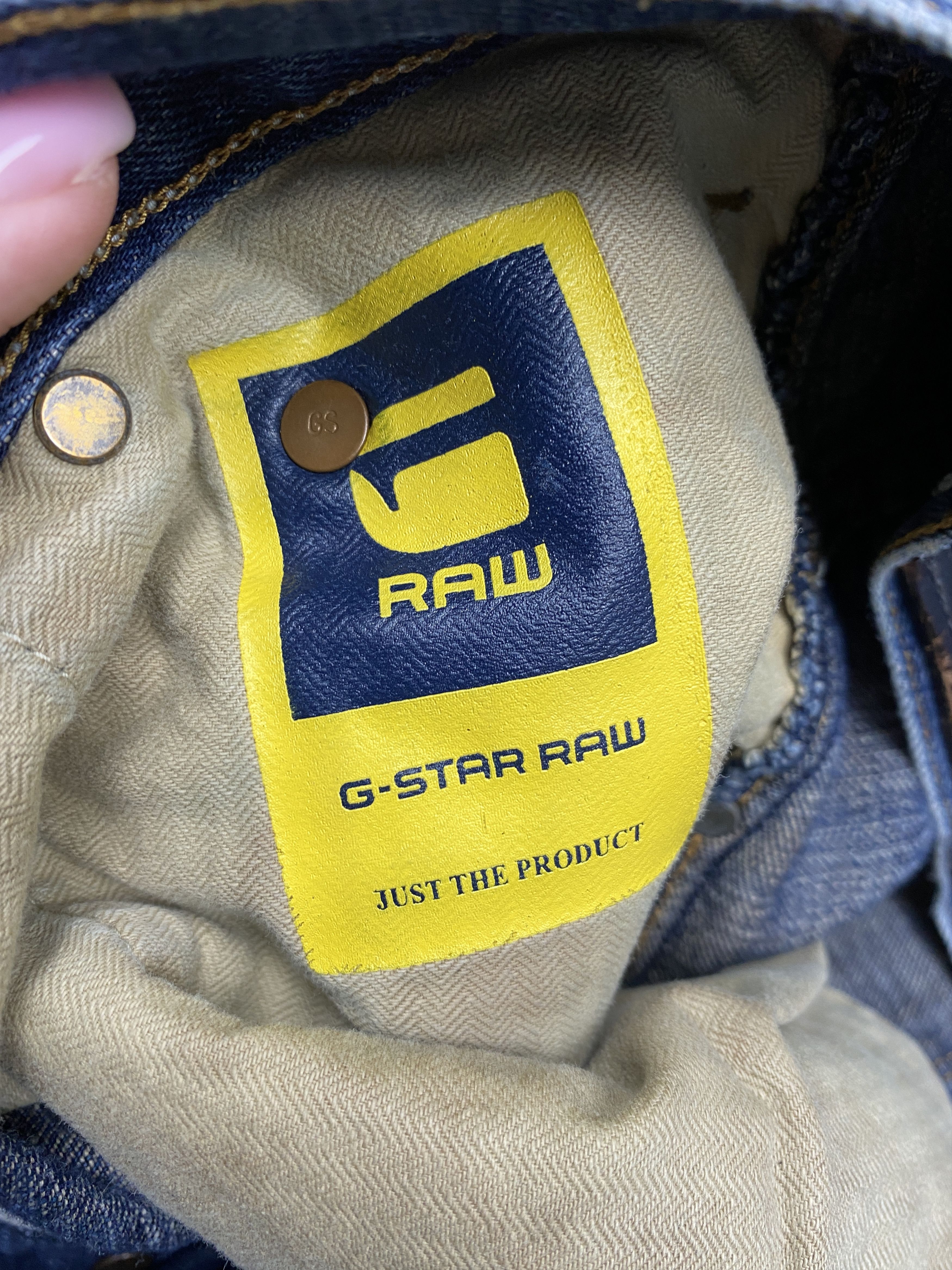 G-Star G Star Raw Arc Vintage Mens Denim Pants Jeans Size US 34 / EU 50 - 5 Thumbnail