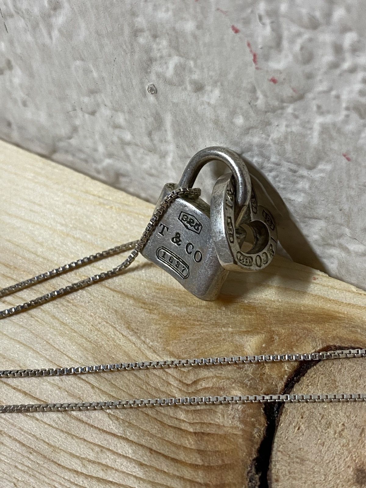 Tiffany & Co. Tiffany & Co Heart Lock Pendant Sterling Silver Necklace Size ONE SIZE - 3 Thumbnail