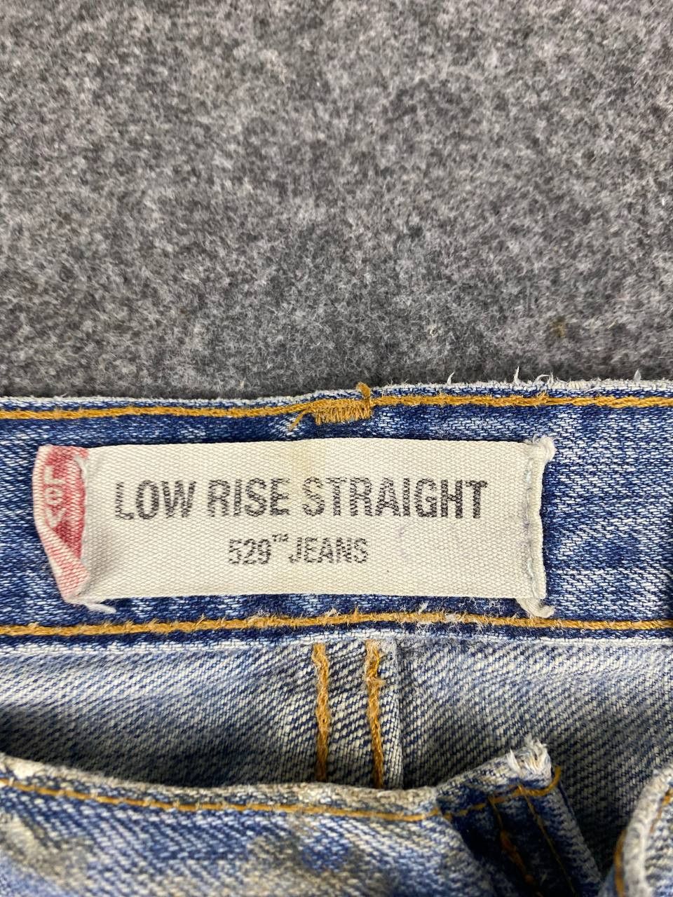 Levi's vintage levis 529 paint splatter distressed denim Size US 38 / EU 54 - 13 Thumbnail