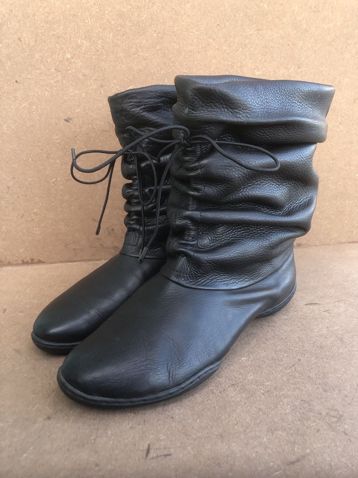 Trippen Trippen Black calfskin Leather Women’s boots Size 37 Size US 6.5 / IT 36.5 - 1 Thumbnail