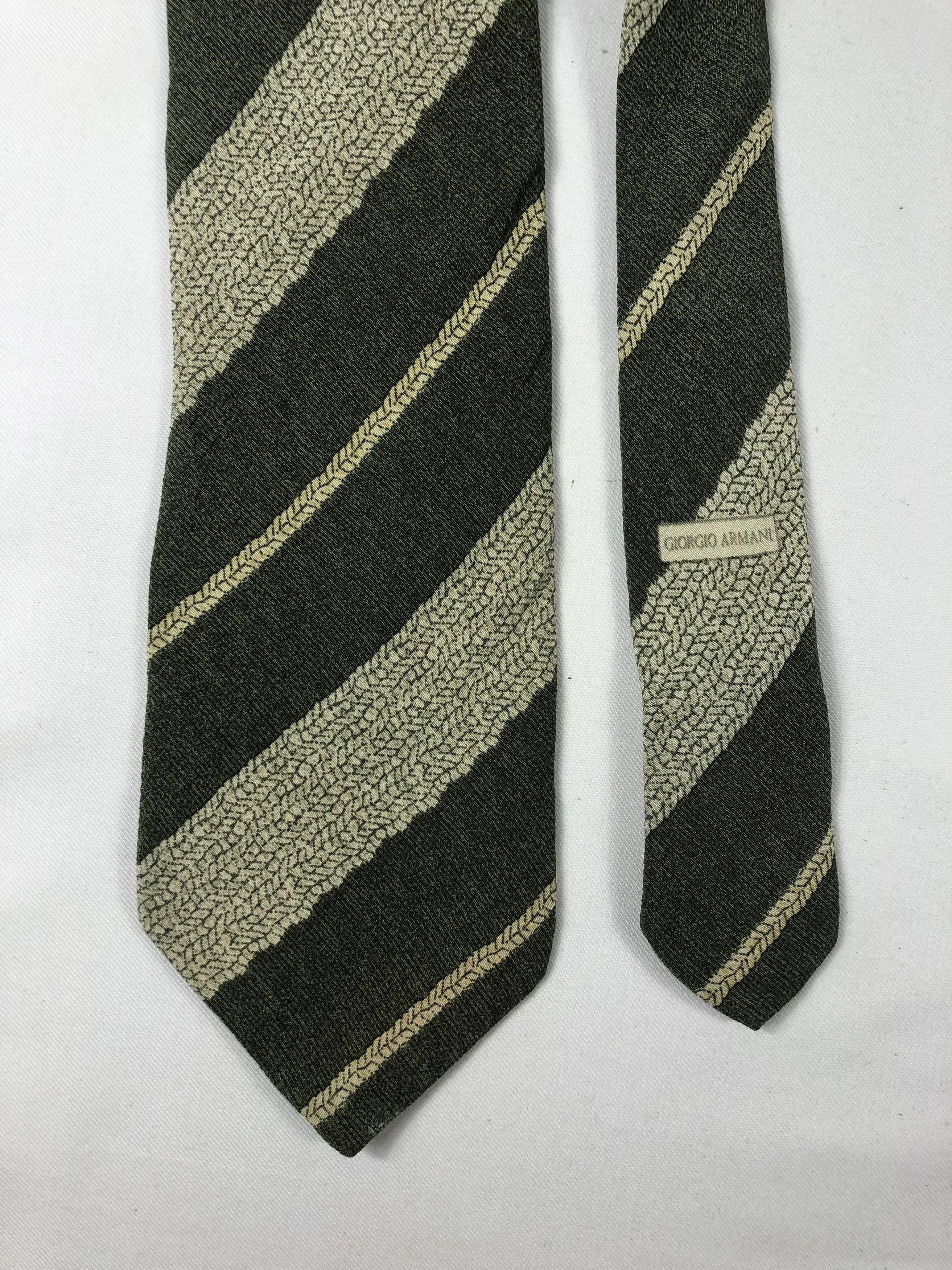Giorgio Armani Rare Giorgio Armani Cravatte Silk Tie Made in Italy Size ONE SIZE - 3 Thumbnail