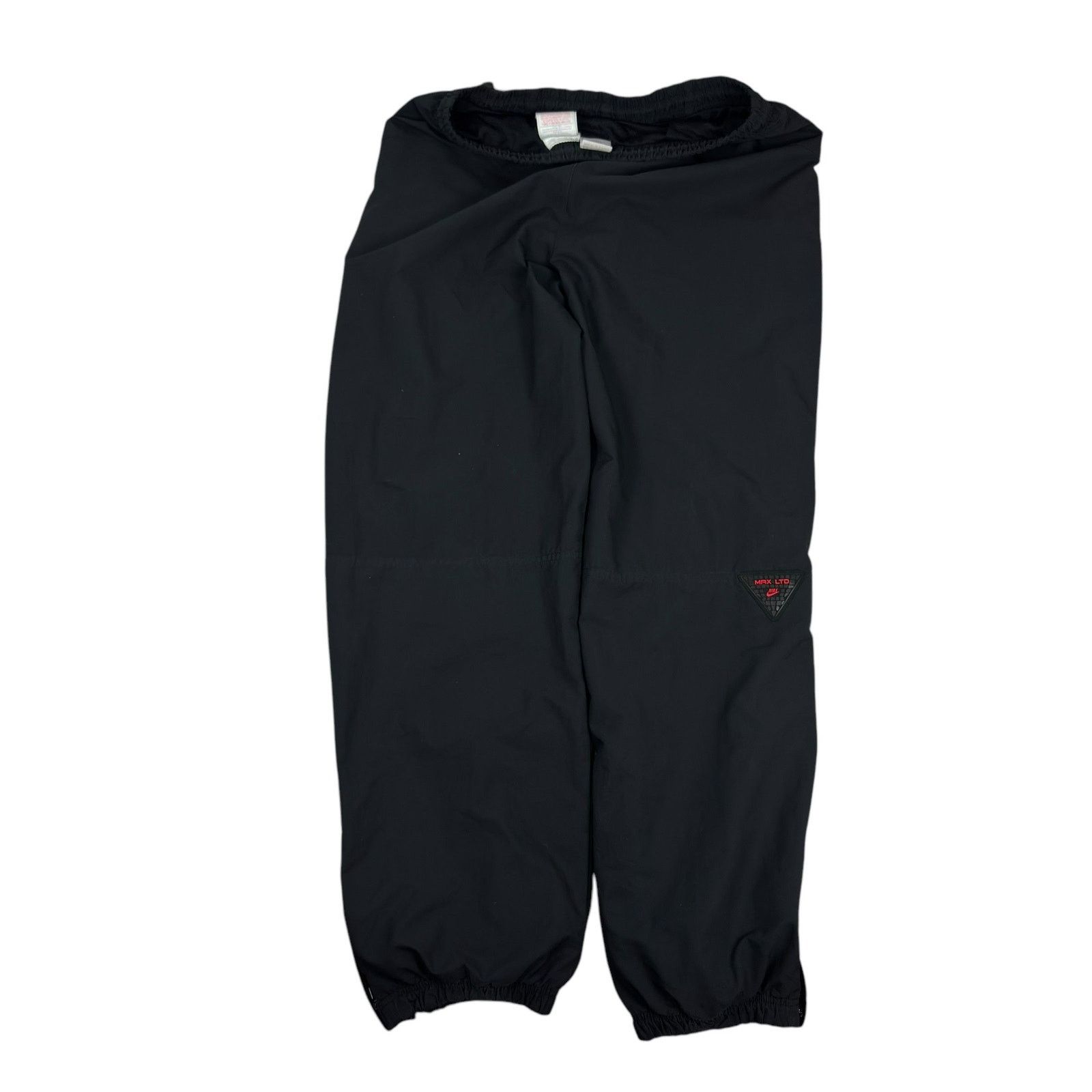 Nike Nike Men's Black Max LTD Swoosh Ankle Zip Track Pants Medium Size US 30 / EU 46 - 6 Thumbnail