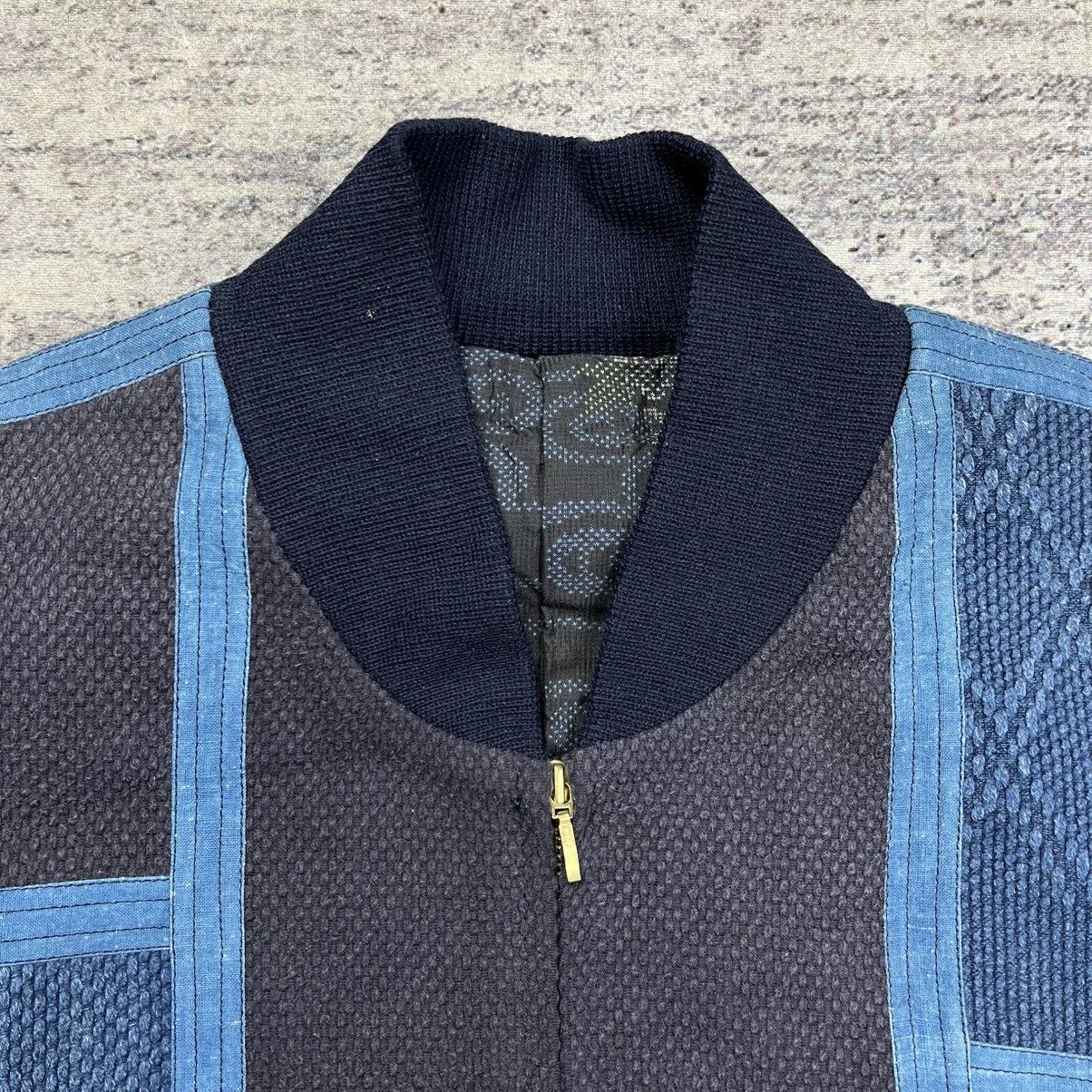 Japanese Brand Mode visconti indigo bomber jacket Size US L / EU 52-54 / 3 - 5 Thumbnail