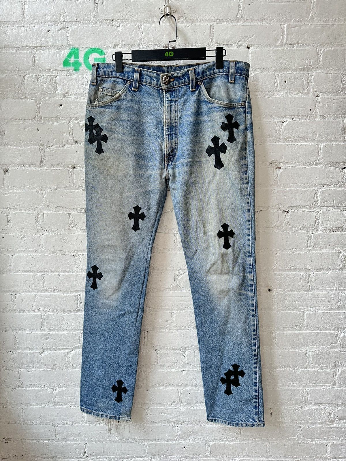 Chrome Hearts CHROME HEARTS 517 PATCH LEVIS Size US 36 / EU 52 - 1 Thumbnail