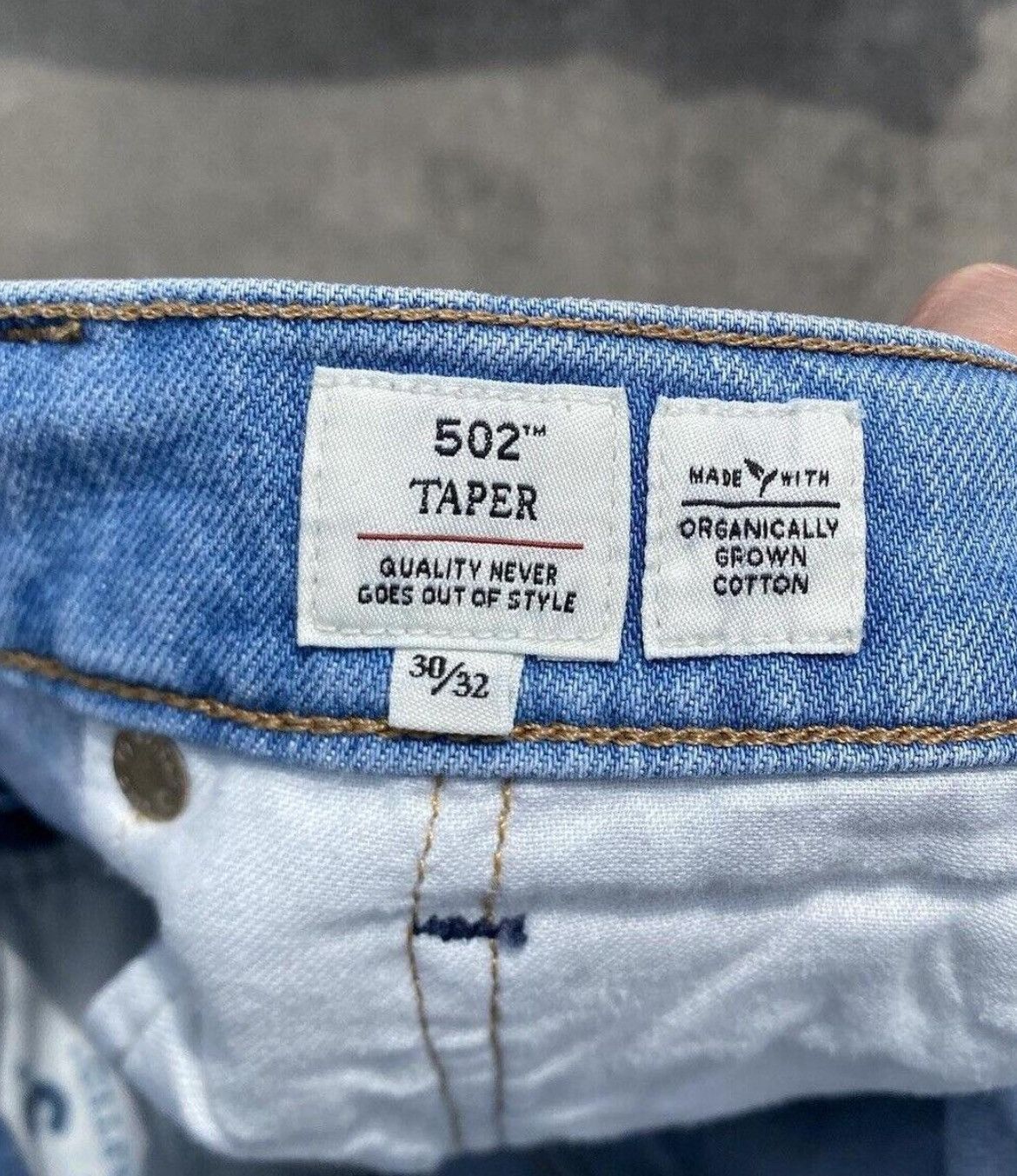 Levi's × Levi's Made & Crafted Levi’s 502 taper cut selvedge denim jeans Size US 30 / EU 46 - 5 Thumbnail