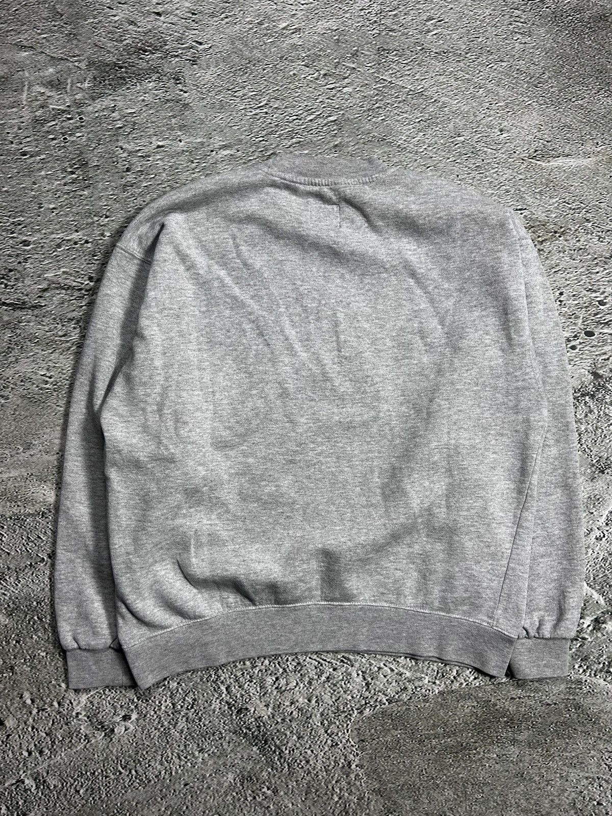 Nike × Vintage Nike vintage sweatshirt big logo crewneck grey spell out 90s Size US M / EU 48-50 / 2 - 5 Thumbnail