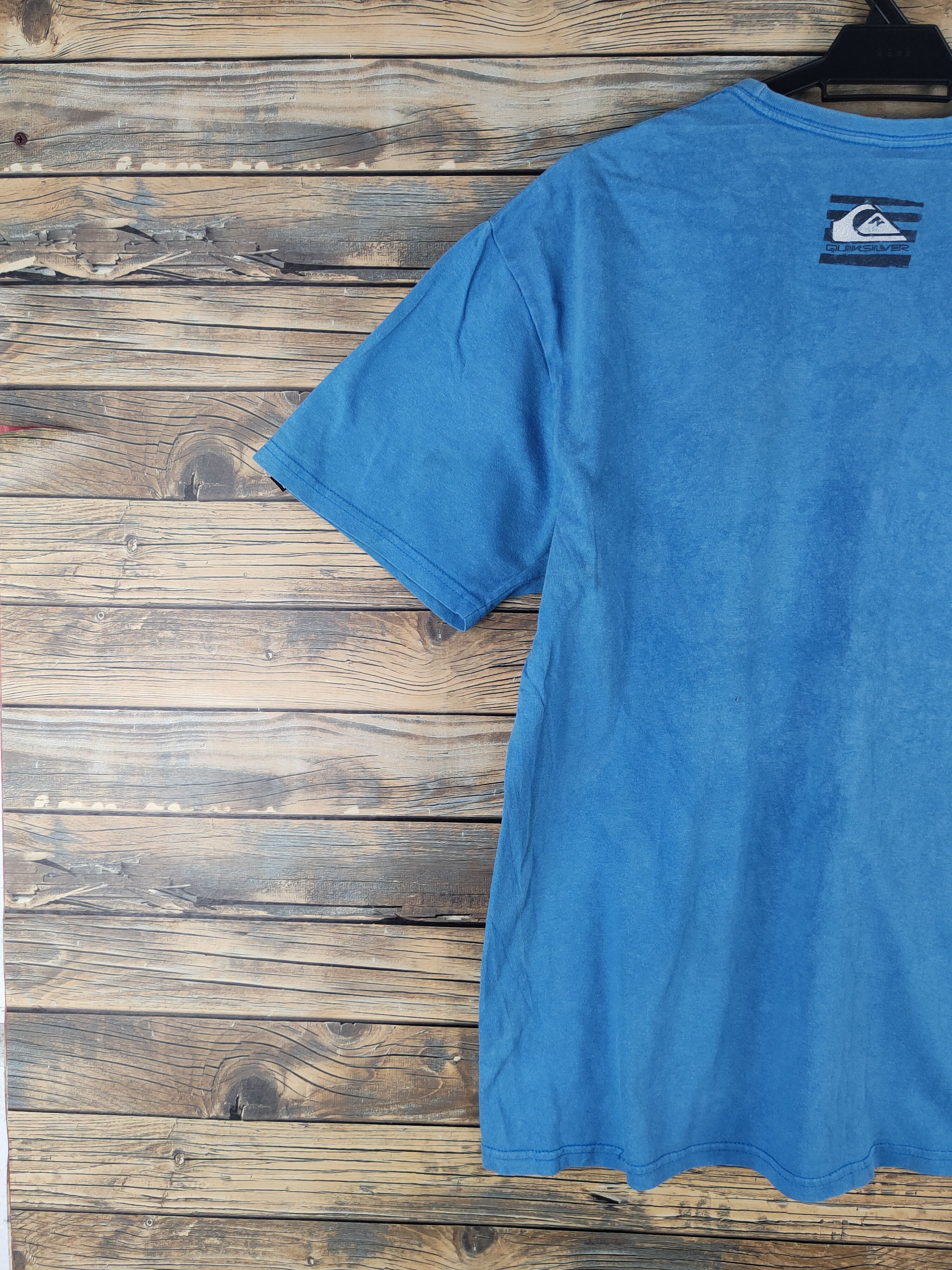 Quiksilver DL Quicksilver Light Blue Short Sleeve T-shirt #2543 Size US L / EU 52-54 / 3 - 11 Thumbnail