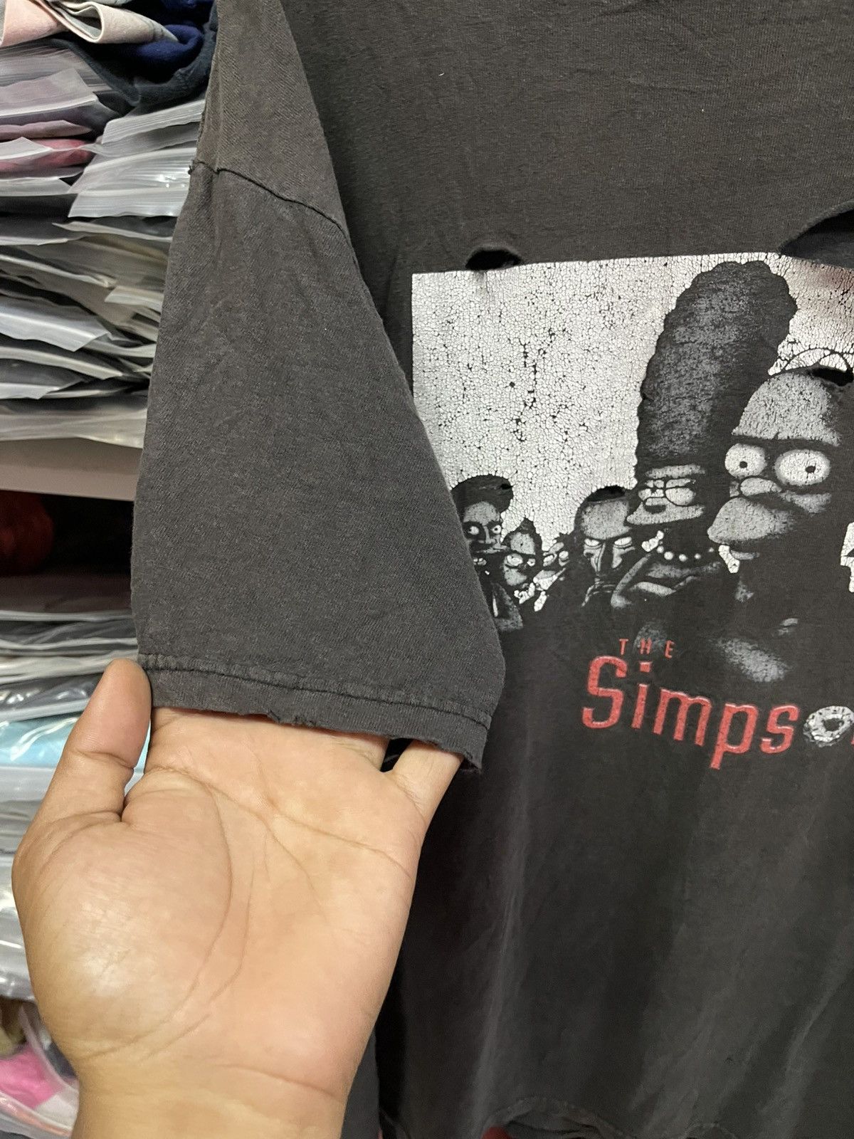 Vintage Vintage Distressed The Simpsons🔥🔥🔥 Size US XL / EU 56 / 4 - 3 Thumbnail