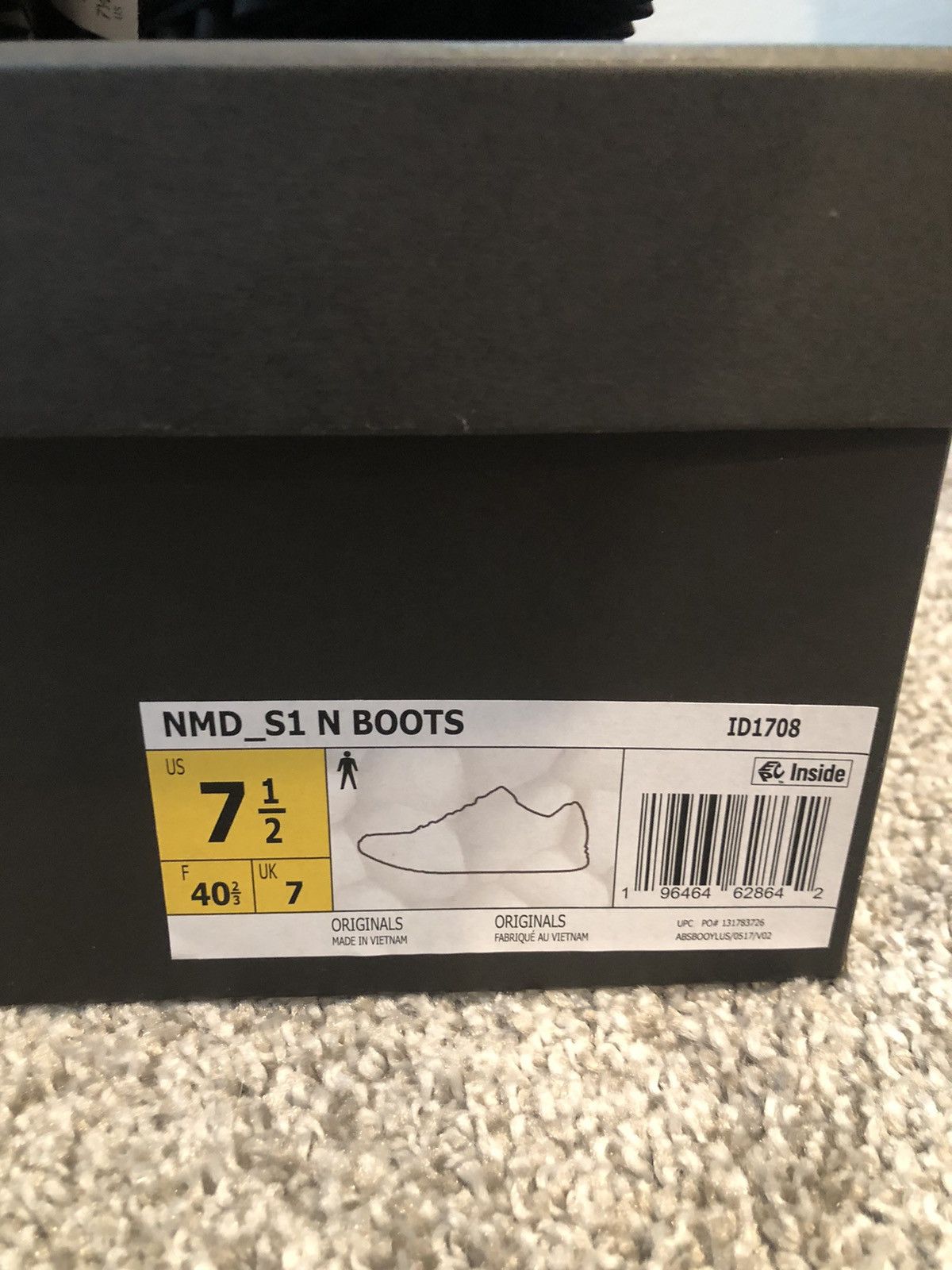 Adidas × Neighborhood Adidas x Neighborhood NMD S1 N Boots Men’s Size 7.5 Size US 7.5 / EU 40-41 - 3 Thumbnail