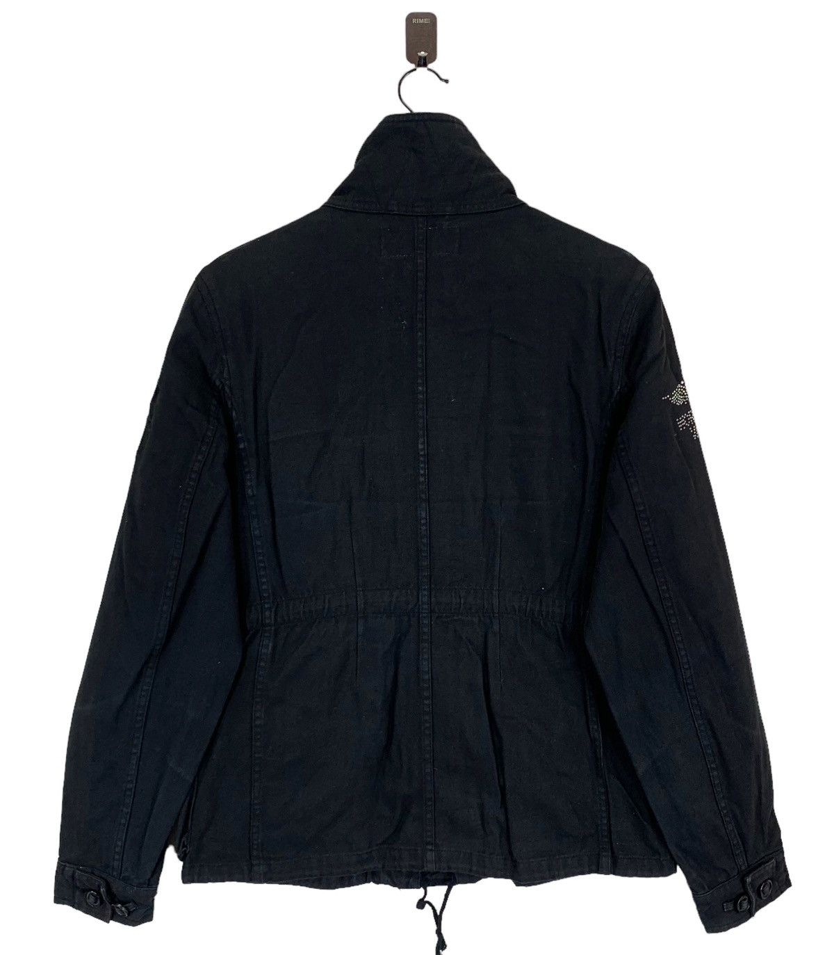 Vanquish × Vintage VINTAGE VANQUISH SOLDIER BLACK DESIGNER JACKET Size L / US 10 / IT 46 - 7 Thumbnail