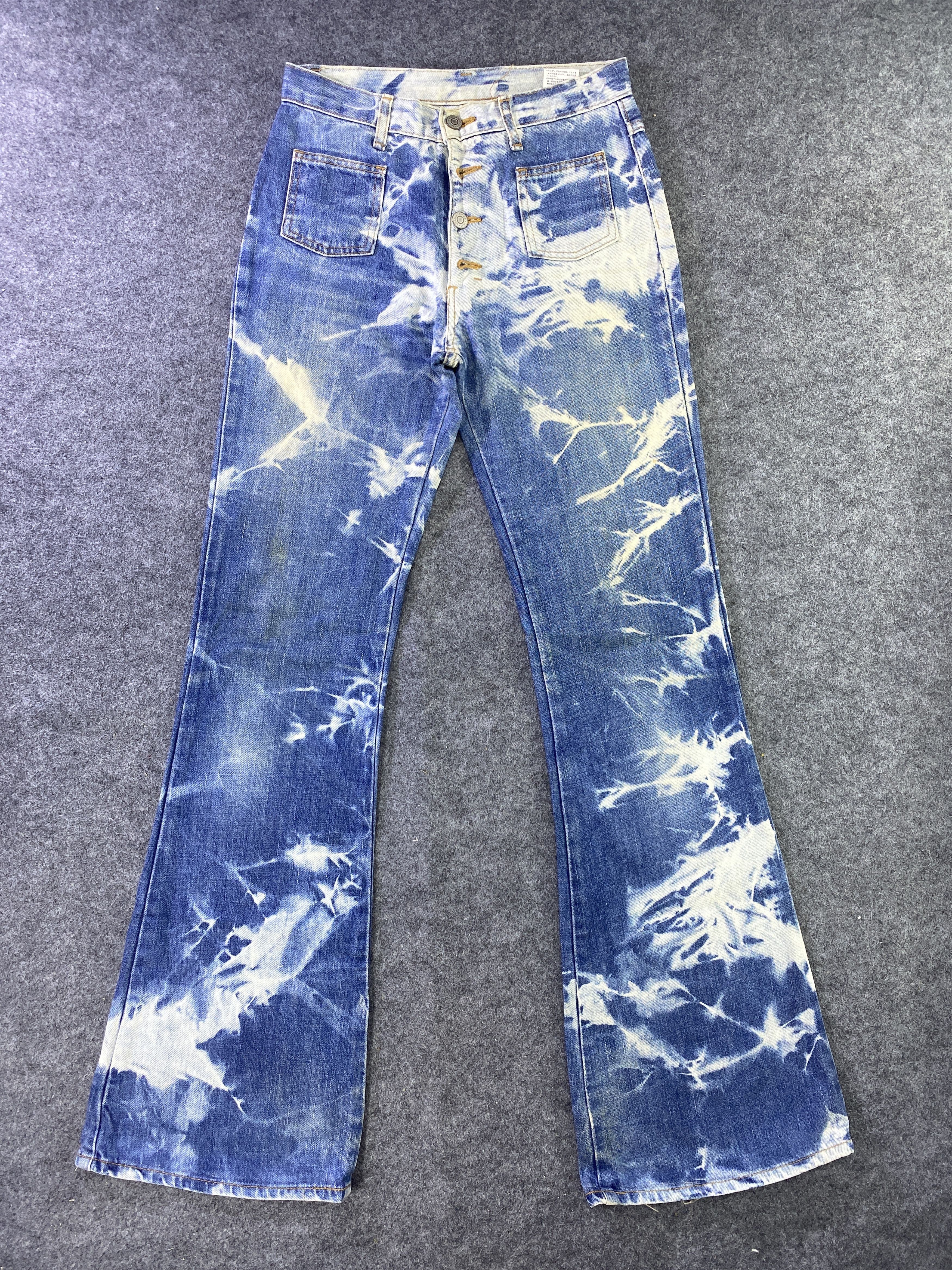 Wrangler Vintage wrangler Flare Lightning Blue Jeans - J953 Size US 28 / EU 44 - 1 Thumbnail