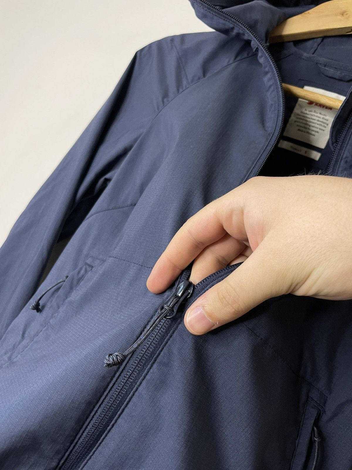 Fjallraven Fjallraven G1000 High Coast Wind Jacket Hooded Lightweight Size S / US 4 / IT 40 - 6 Thumbnail