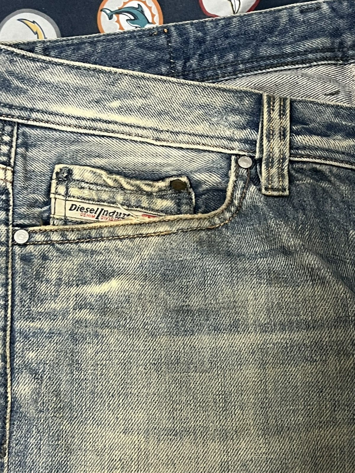 Diesel DIESEL VIKER DRAGON VINTAGE DISTRESSED JEANS LIMITED Size US 32 / EU 48 - 6 Thumbnail