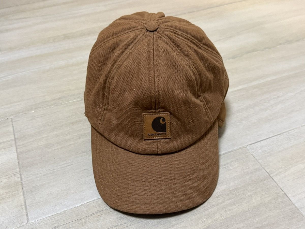 Carhartt Vintage Carhartt Trapper Hat with Ear Flaps – Winter Cap” Size ONE SIZE - 2 Thumbnail