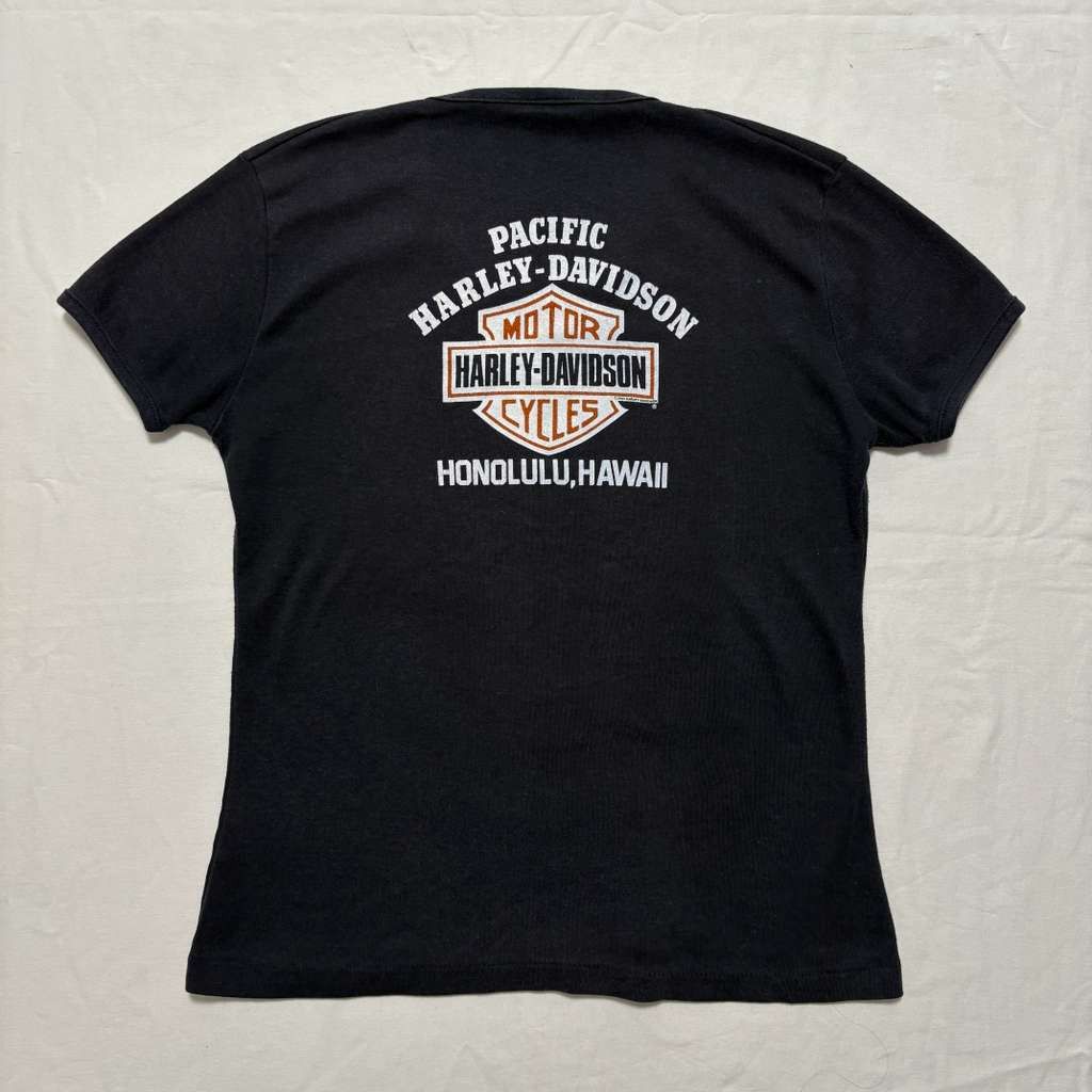Other VTG 80's Harley Davidson Hawaii Graphic T-Shirt Black M Size US M / EU 48-50 / 2 - 4 Thumbnail