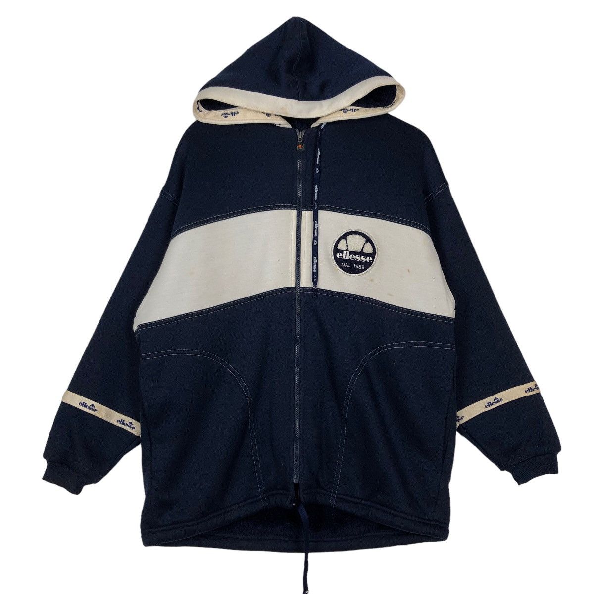 Ellesse 🔥90’s Vintage Ellesse Hoodie Jacket Big Logo Size US M / EU 48-50 / 2 - 1 Thumbnail