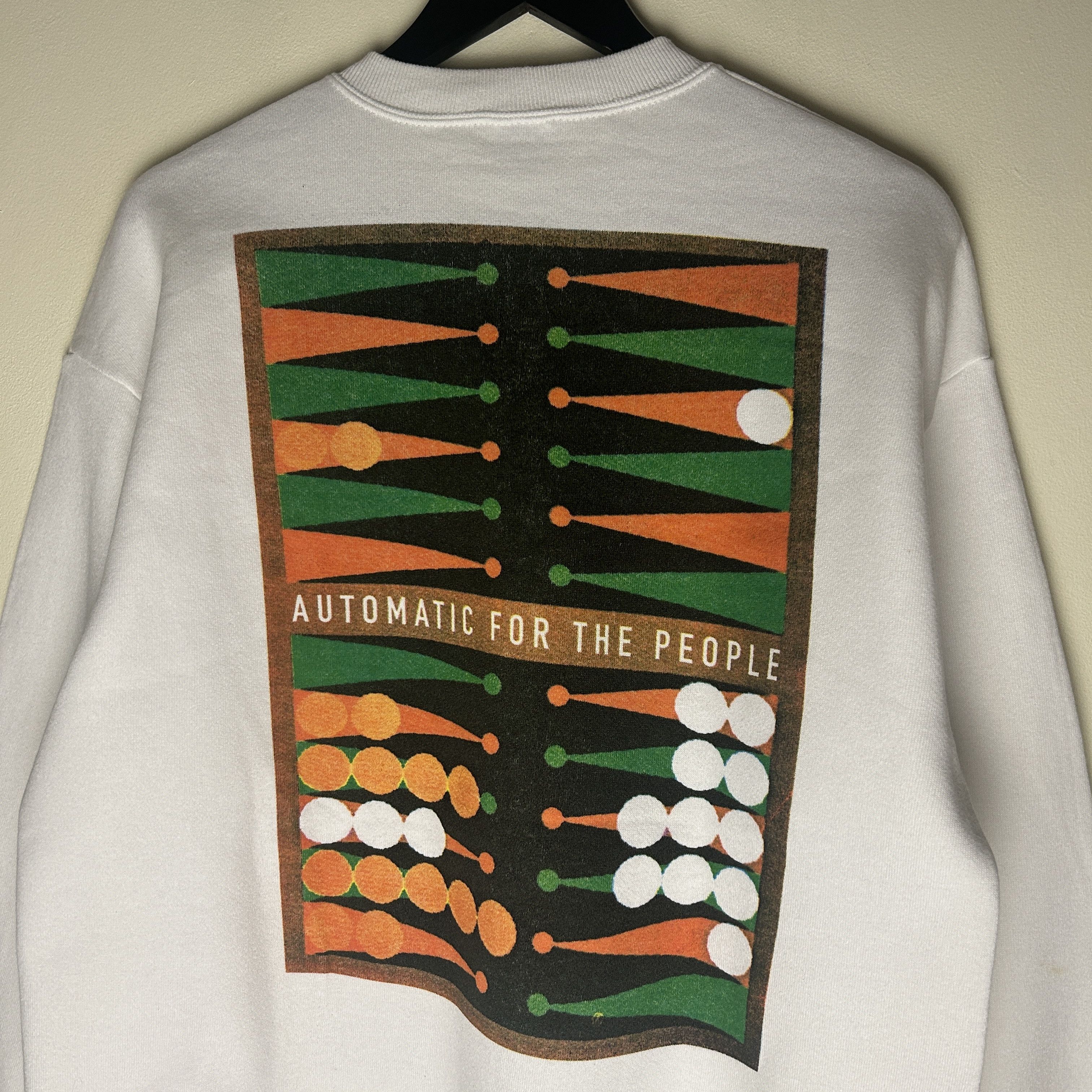 Band Tees Vintage R.E.M. Automatic For The People 1992 Sweatshirt Size US L / EU 52-54 / 3 - 5 Thumbnail