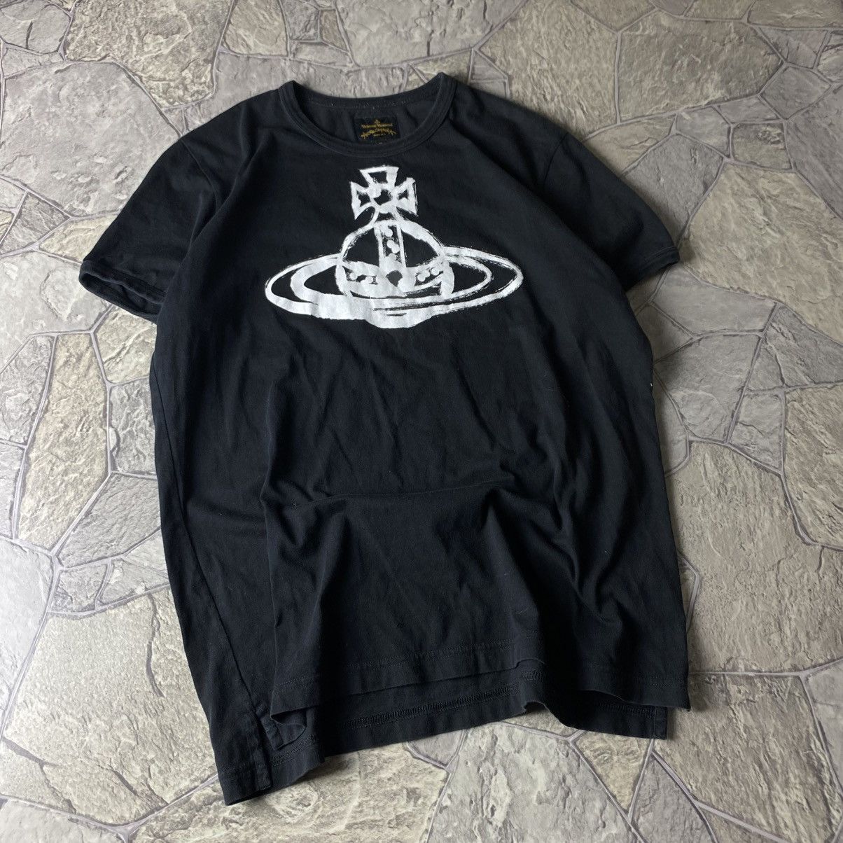 Vivienne Westwood Vivienne Westwood t-shirt big logo vintage tee Size US XL / EU 56 / 4 - 1 Thumbnail