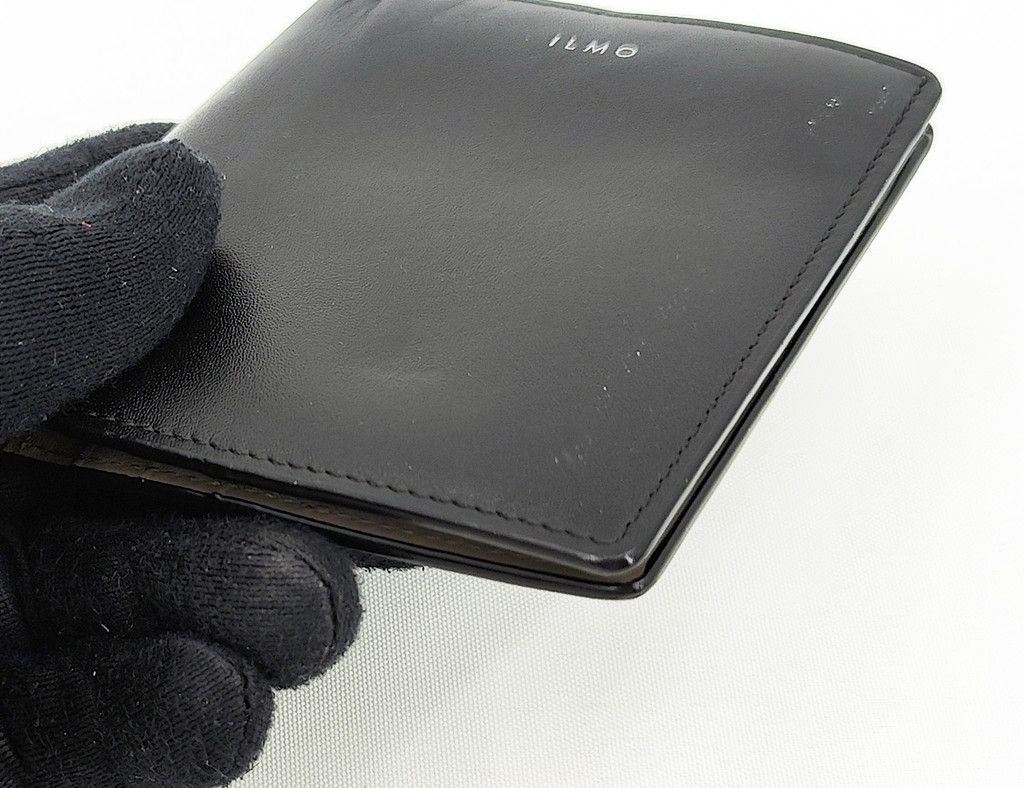 Leather ILMO full leather bi-fold two tone wallet Size ONE SIZE - 6 Thumbnail