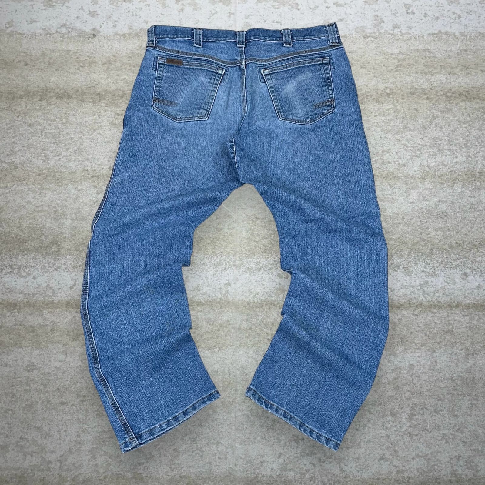 Wrangler Vintage Y2K Wrangler Riggs Jeans 36x30 Relaxed Light Wash Size US 36 / EU 52 - 1 Thumbnail