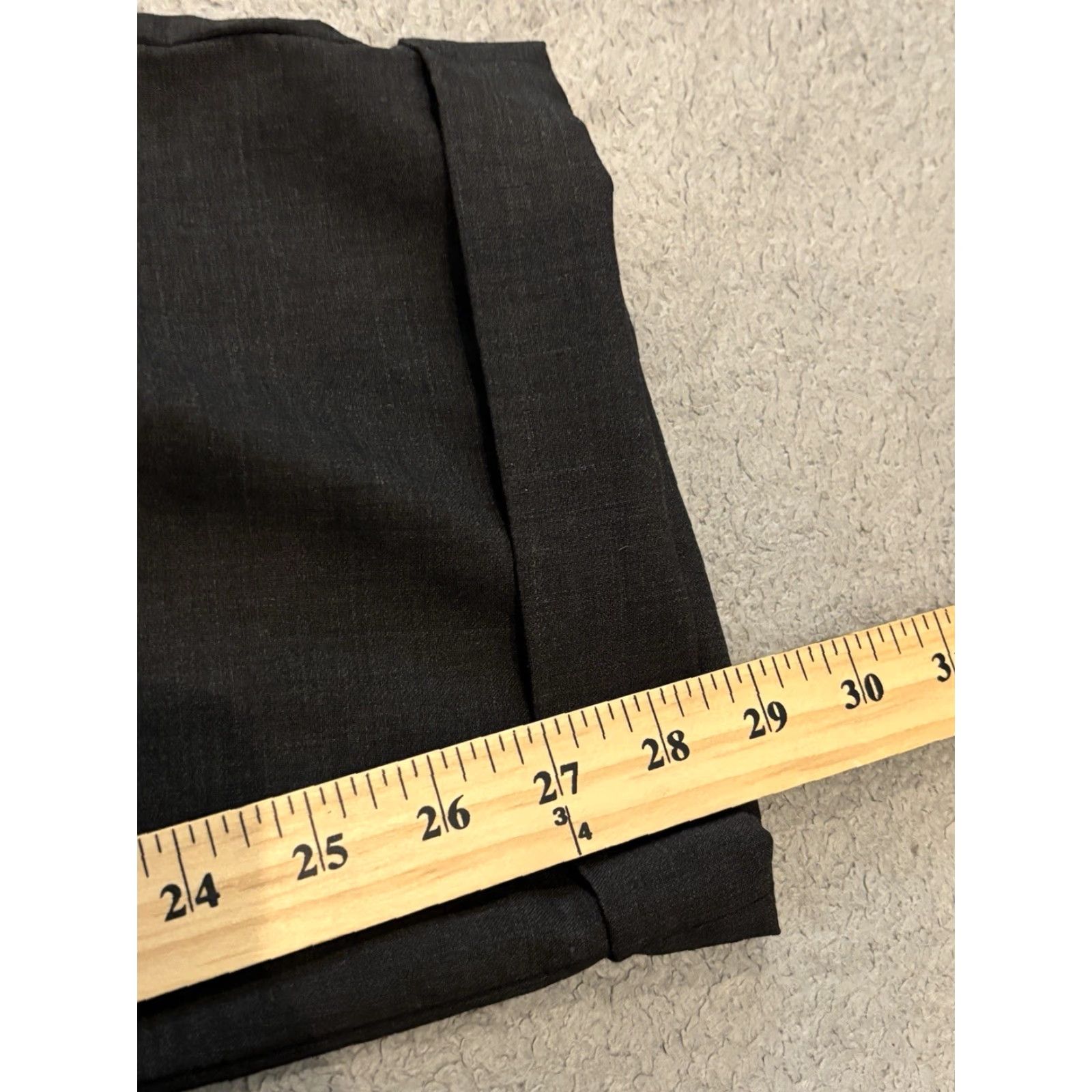Jos. A. Bank VINTAGE? No. Jos. A. Bank Pants Mens 35R Black 100% Wool Trousers Slacks Career Office Dress Pants Men's Regular Black 35R Wool Woolen? Size US 35 - 4 Thumbnail