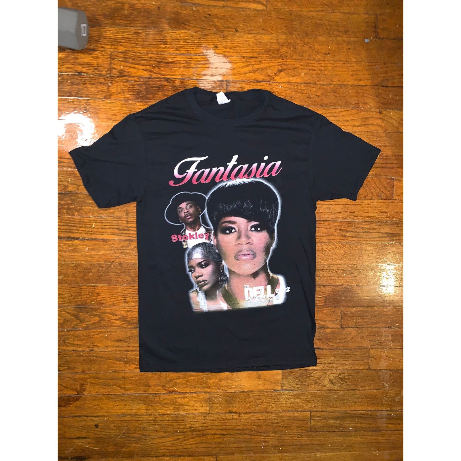 Band Tees × Fruit Of The Loom Fantasia Barrino Rap Tee Black Small Graphic Shirt Size US S / EU 44-46 / 1 - 2 Thumbnail