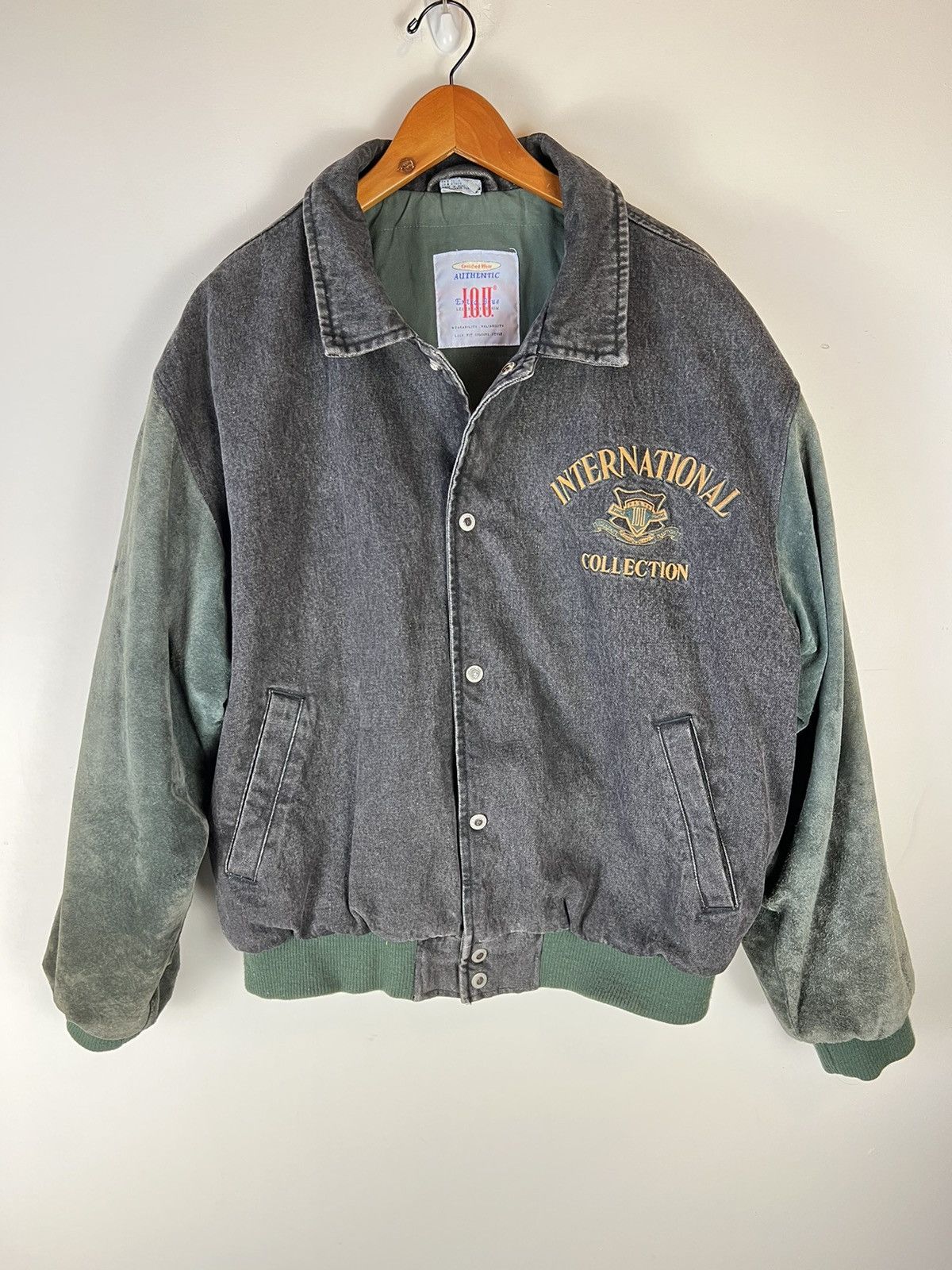 Vintage Vintage IOU International Collection Legendary Denim Jacket ...