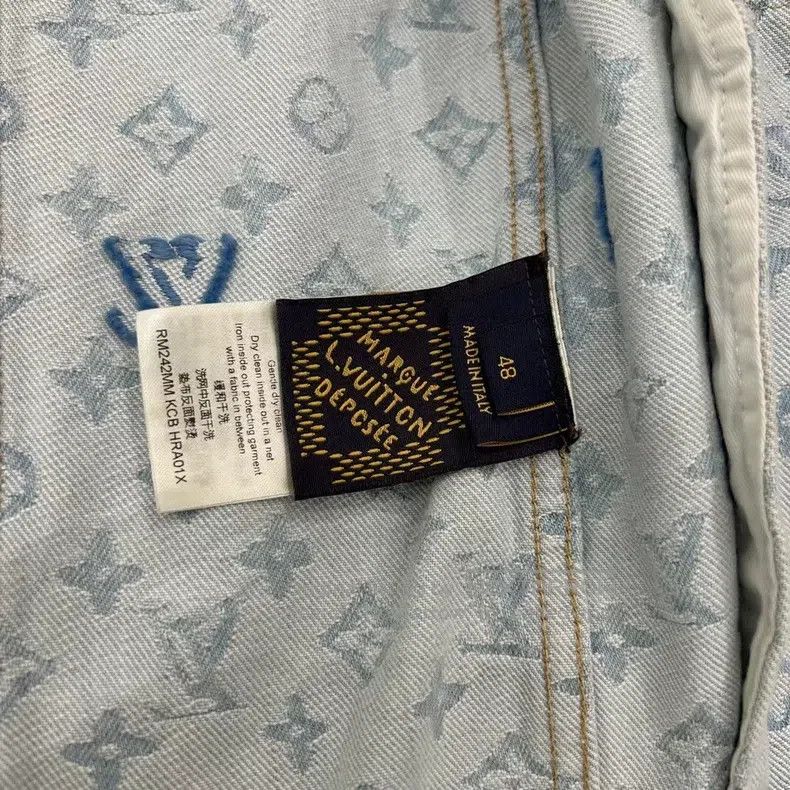 Louis Vuitton Louis Vuitton 24 New Faye Tung Denim Jacket Size US M / EU 48-50 / 2 - 4 Thumbnail